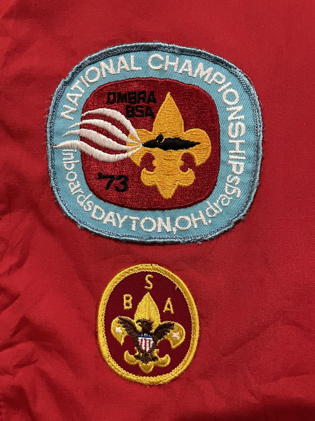 Vintage 1973' OMBRA BSA Official Jacket Boy Scout USA Talon Zipper Size US L / EU 52-54 / 3 - 7 Thumbnail
