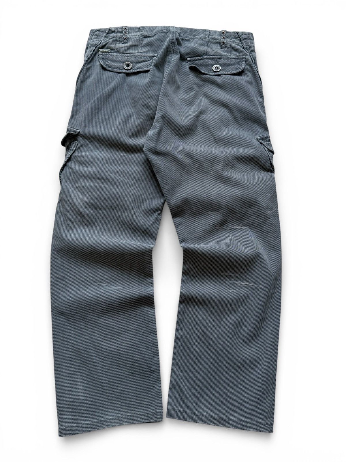 Just Cavalli 2000s Cavalli Corduroy Bondage Cargo Pants Size US 30 / EU 46 - 6 Thumbnail