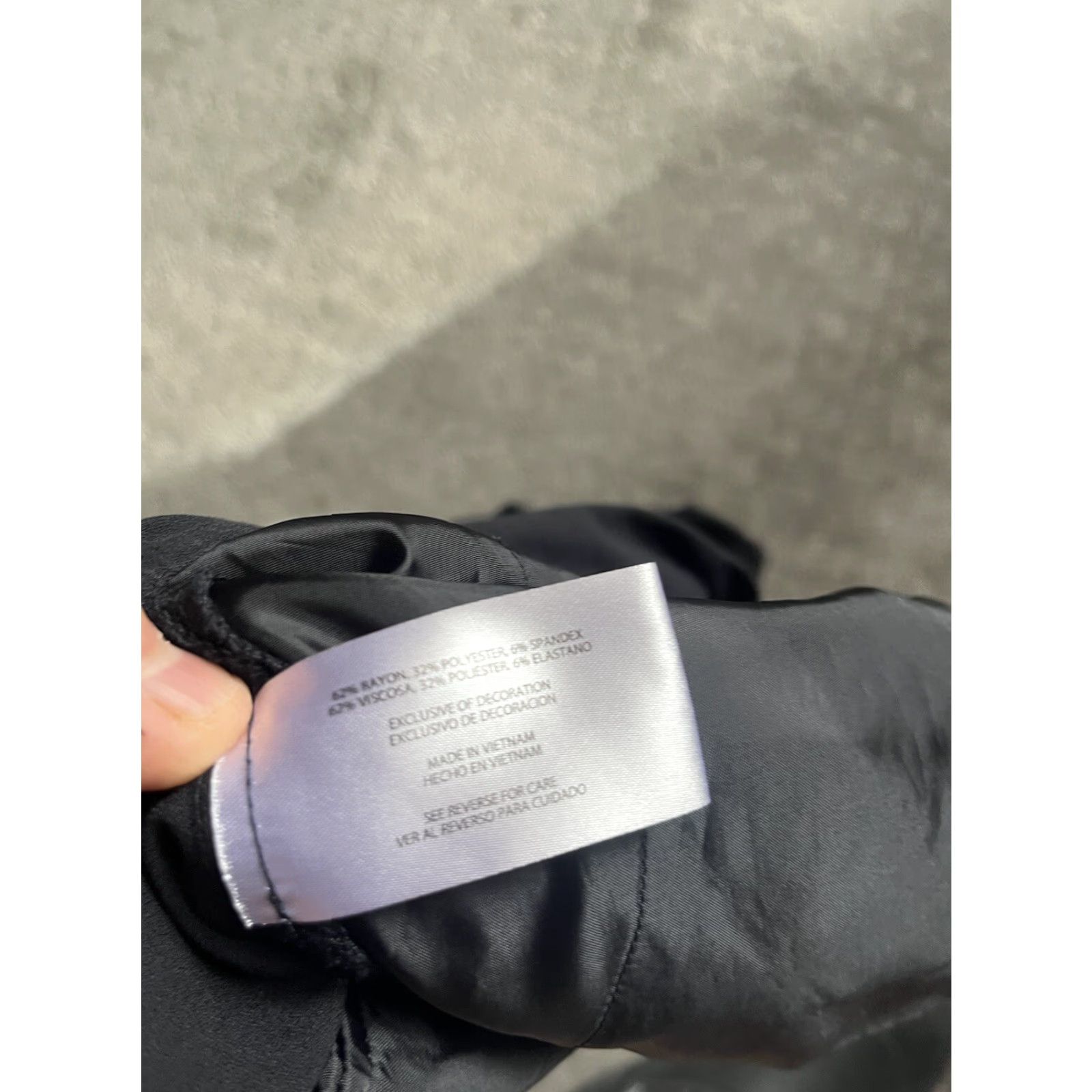 Banana Republic Banana Republic Women’s Dress Pants Black Size 6 Straight Leg Polyester Rayon Spandex Pants Women’s Regular Flat Front Pockets Lined Size 28" / US 6 / IT 42 - 6 Thumbnail