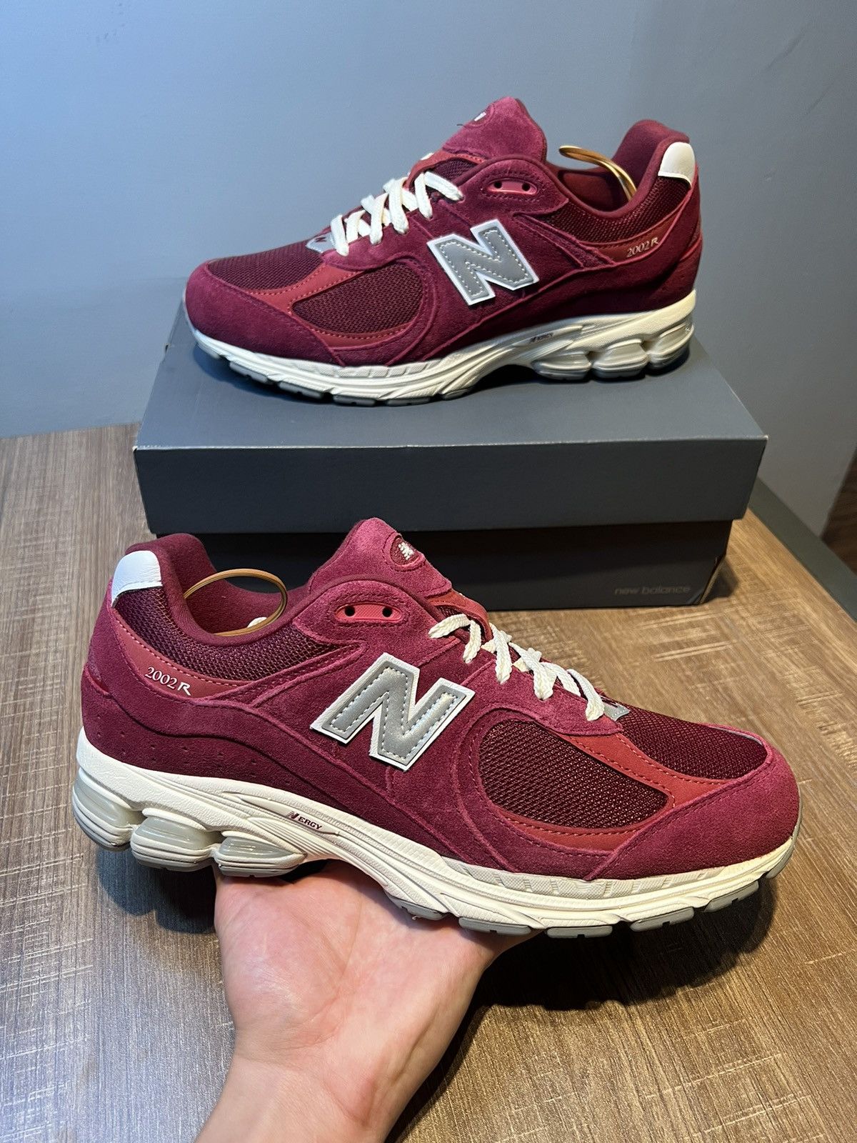 New Balance New Balance 2002R Suede Pack Red Wine 2022 Mens Size 