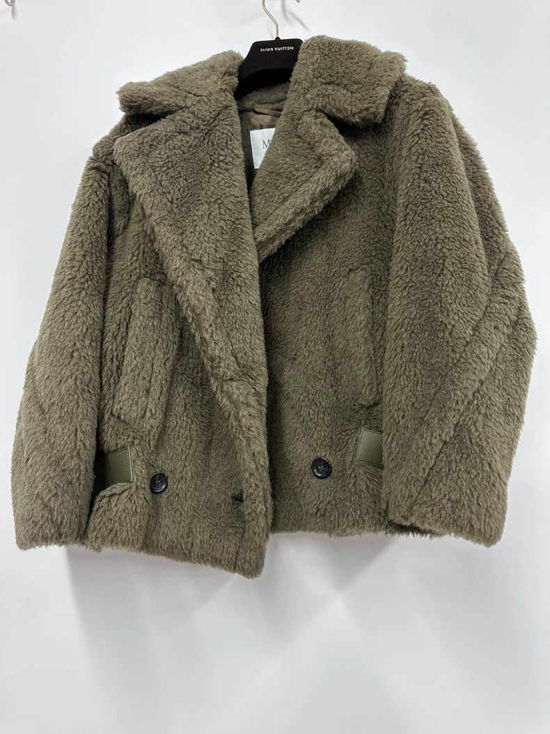 Max Mara MaxMara Teddy F32 Fur Coat -dmc Size US L / EU 52-54 / 3 - 1 Thumbnail