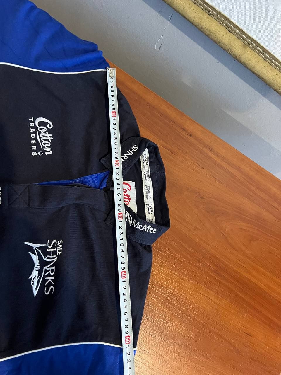 Cotton Traders 2003 SHARKS RFC RUGBY UNION JERSEY SHIRT COTTON TRADERS SZ L Size US L / EU 52-54 / 3 - 17 Thumbnail