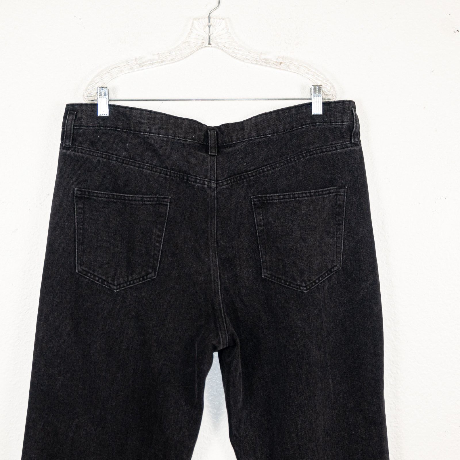 Other ROUCHA Dada Denim Pleated 5 pocket Jeans washed Black Size 40" / US 18 - 13 Thumbnail