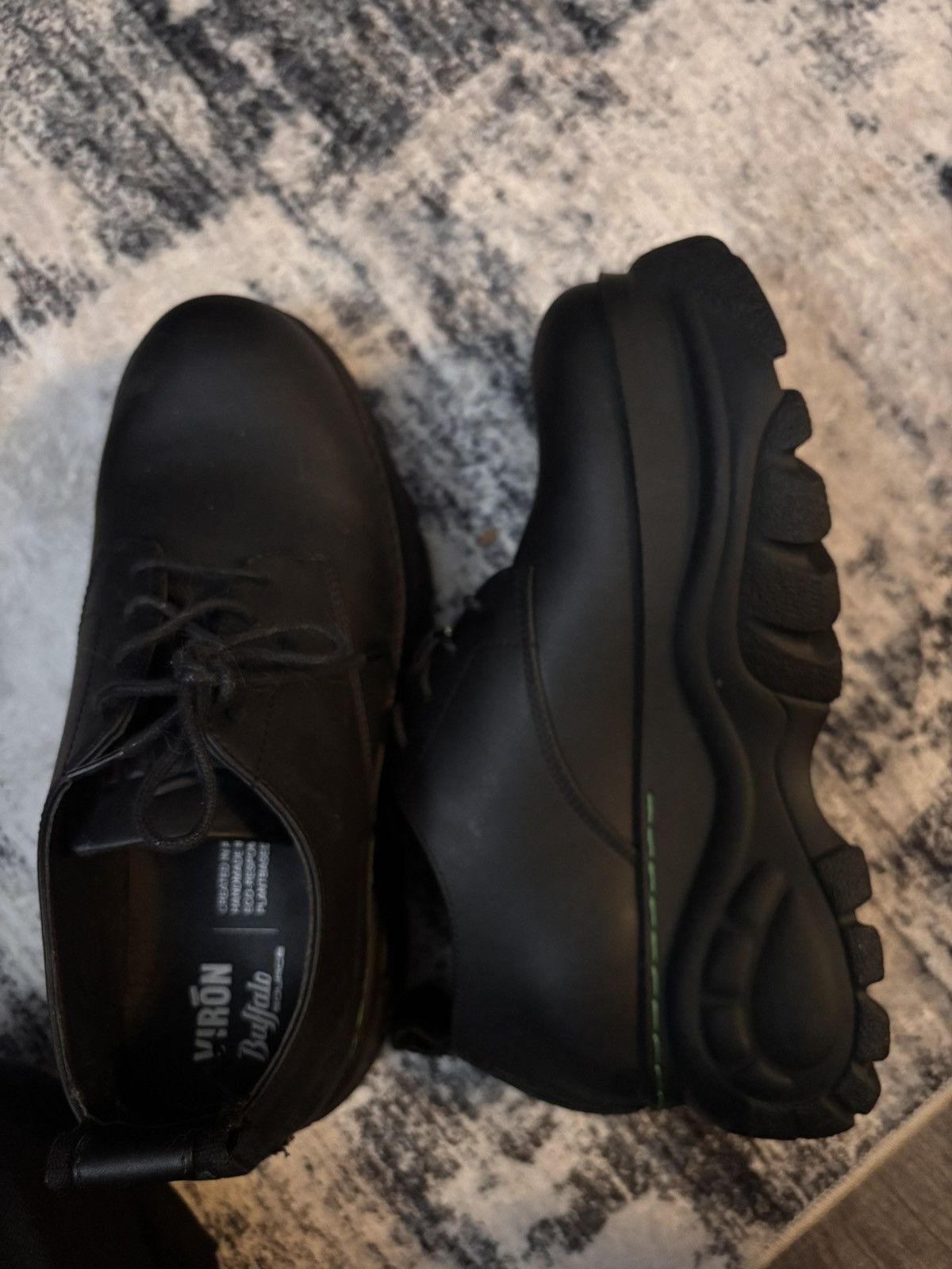 VIRON VIRON Black Buffalo Source Edition Shift Derbys Size US 8 / EU 41 - 6 Thumbnail