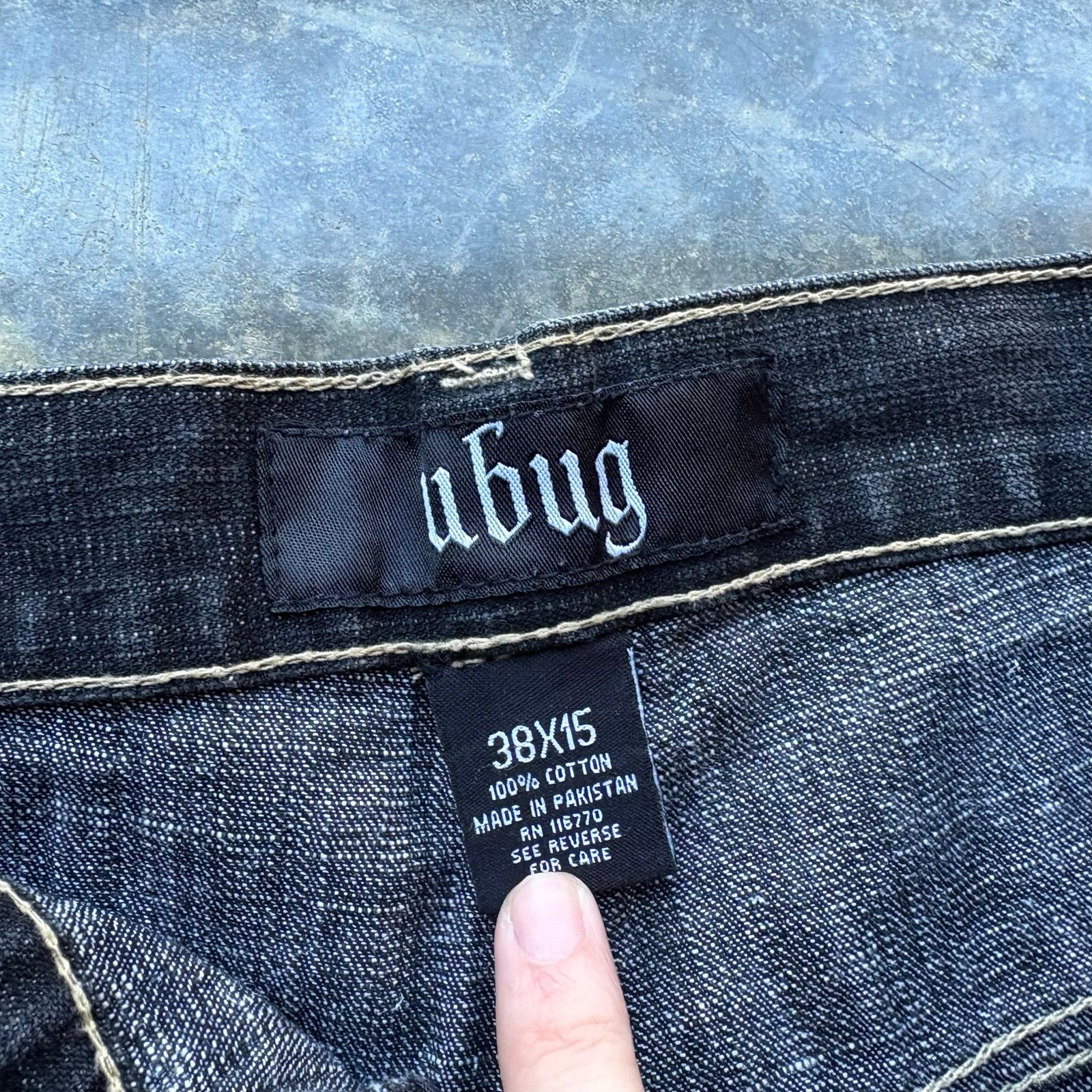 Southpole Vintage y2k Southpole Style Baggy Gradient Jorts Size US 38 / EU 54 - 5 Thumbnail