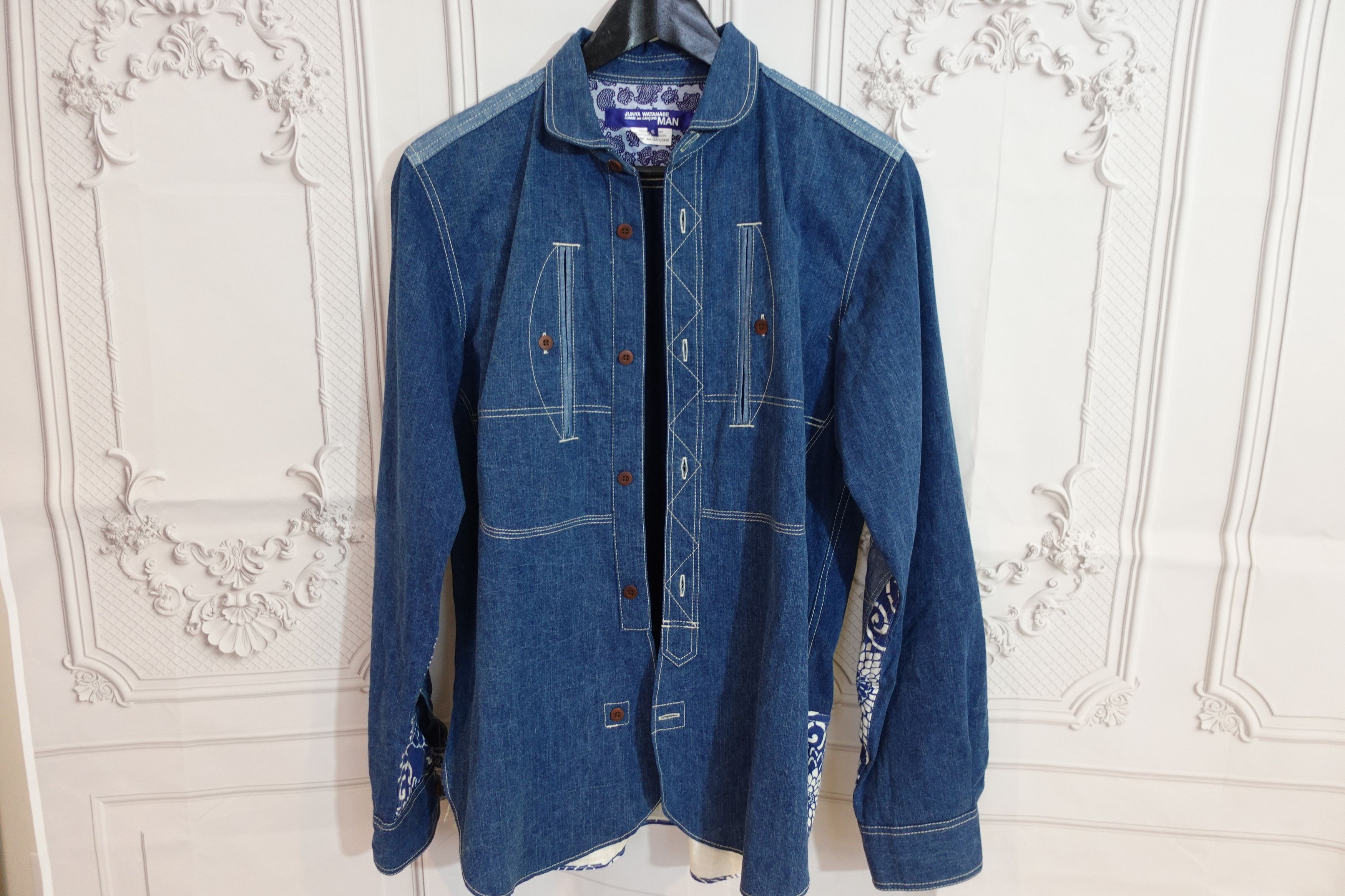 Junya Watanabe Junya Watanabe 2014 Bandana Long Sleeve Size US S / EU 44-46 / 1 - 1 Thumbnail
