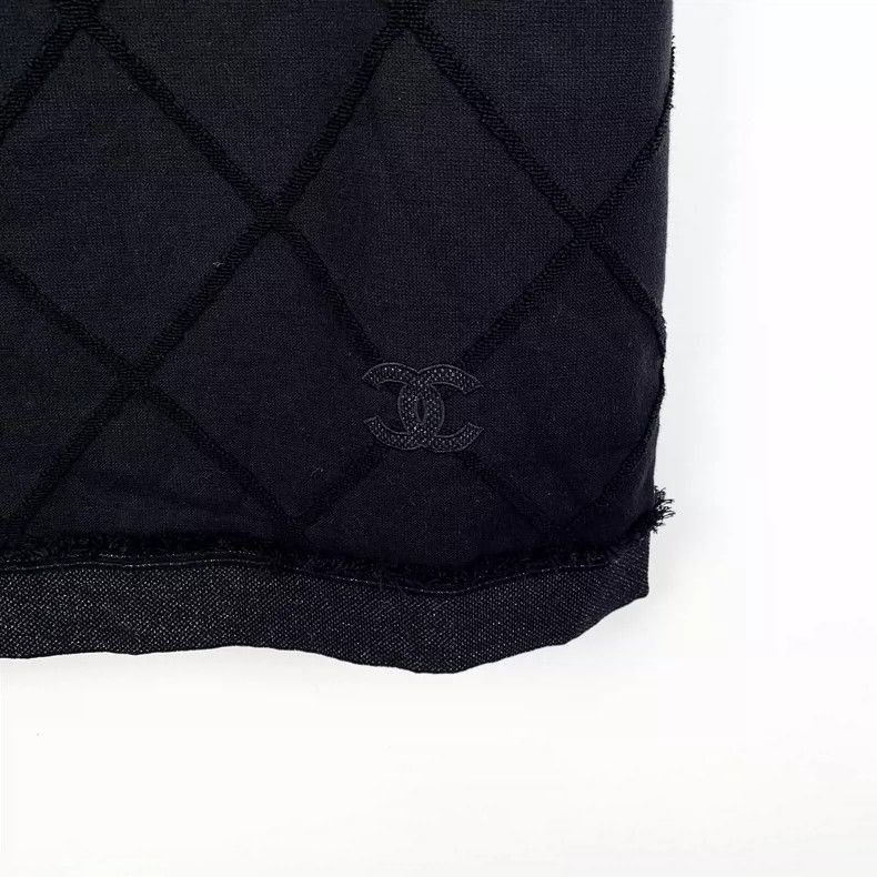 Chanel Chanel Black Sleeveless Fringe Dress Size 38 -2505 Size S / US 4 / IT 40 - 4 Thumbnail
