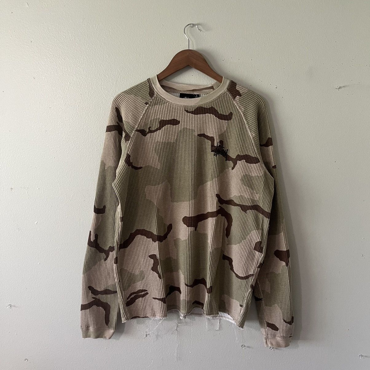 Stussy Camo Raglan Thermal Size US L / EU 52-54 / 3 - 2 Thumbnail
