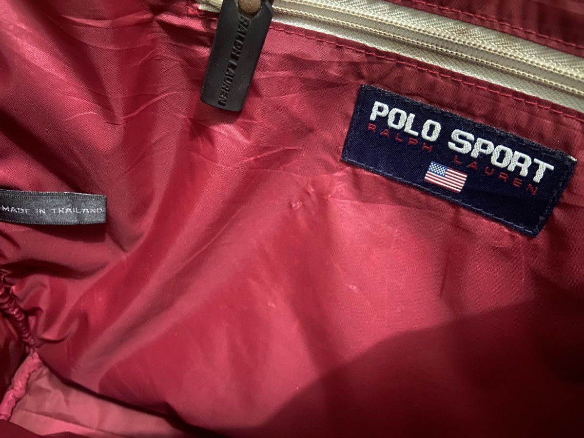 Polo Ralph Lauren Vintage 90’s Polo Sport Denim Grunge Utility Sling Bag Size ONE SIZE - 6 Thumbnail