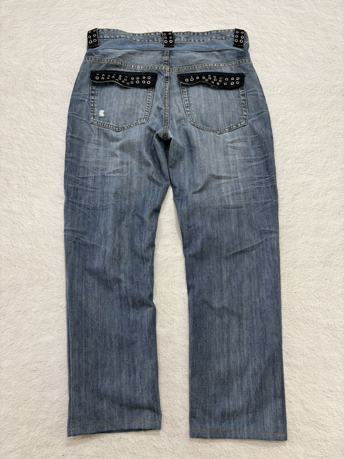 Dolce & Gabbana 90s Archive Dolce Gabbana studet punk denim Size US 36 / EU 52 - 2 Thumbnail