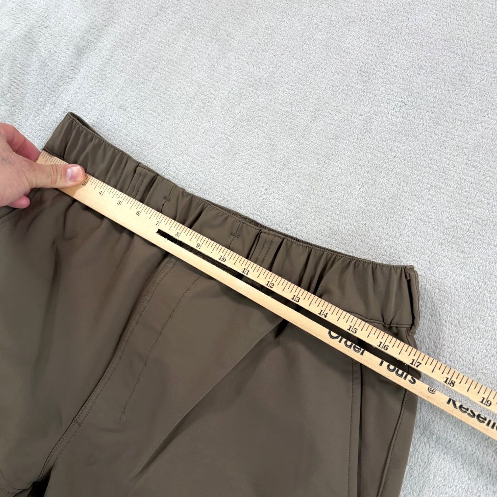Vintage BYLT Pants Mens L Dark Taupe Premium Basics Active Cargo Men Tech Nylon Size US 33 - 6 Thumbnail