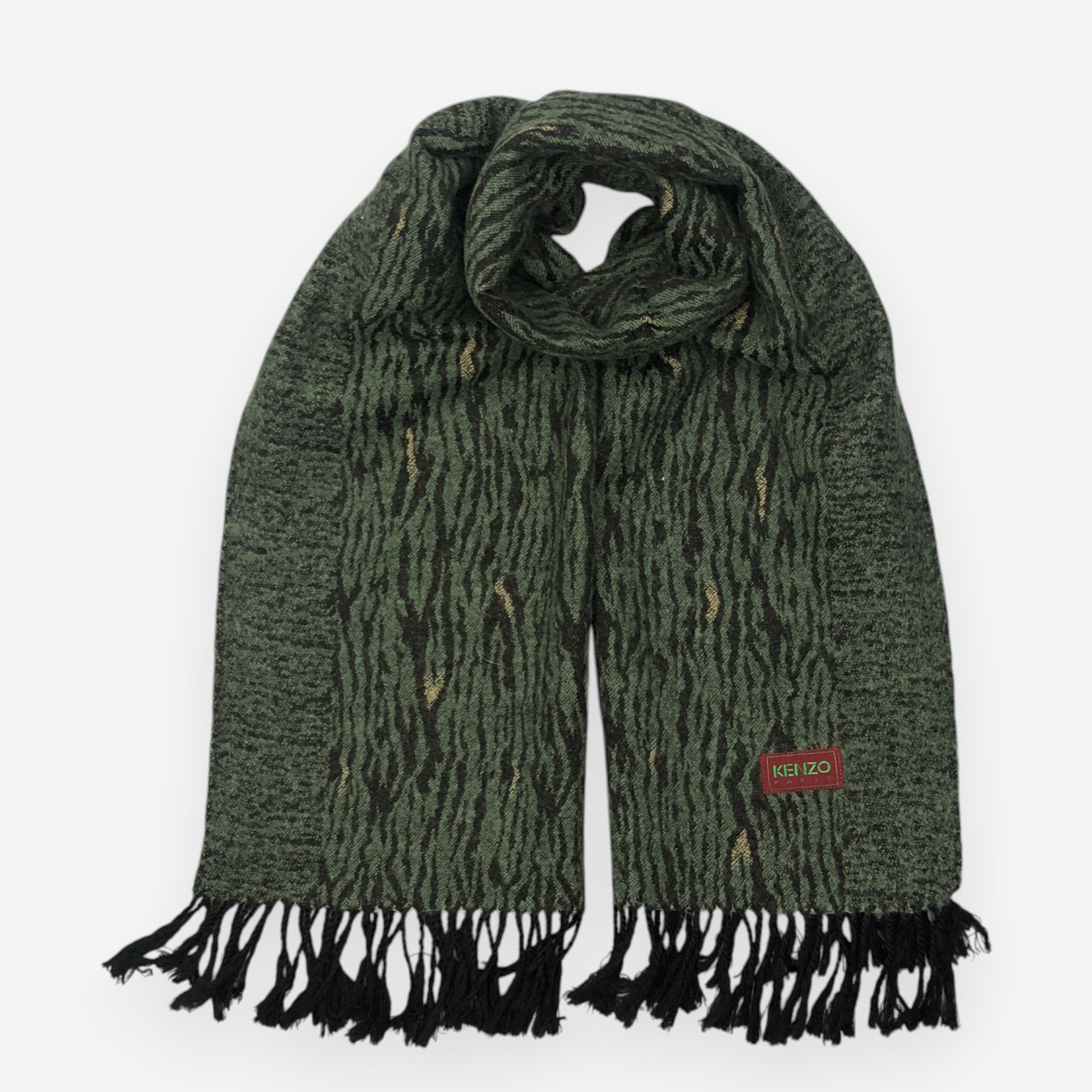 Kenzo Vintage Kenzo Scarf Muffler Wool Winter Scarves Size ONE SIZE - 1 Thumbnail