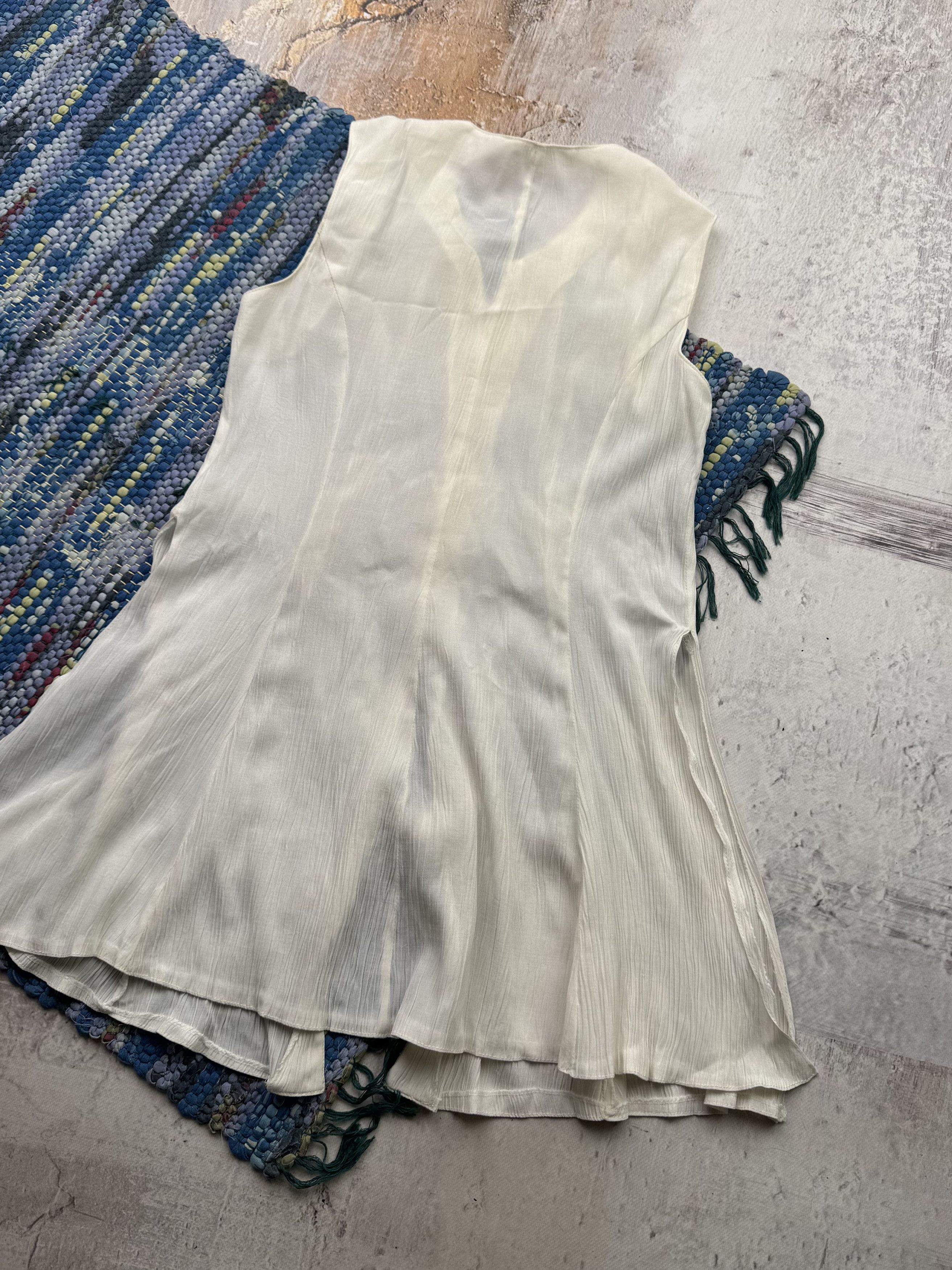 Japanese Brand Vintage Mini Dress With Many Buttons A748(309) Size XS / US 0-2 / IT 36-38 - 8 Thumbnail