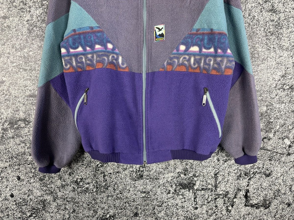 SALEWA Salewa Vintage Full Zip Fleece Jacket Polartec Outdoor XL Size US XL / EU 56 / 4 - 3 Thumbnail
