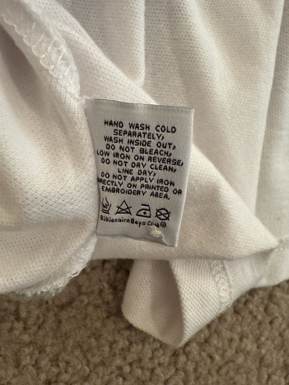 Billionaire Boys Club × Vintage Billionaire Boys Club Polo White Shirt with Stripes Size US XL / EU 56 / 4 - 4 Thumbnail