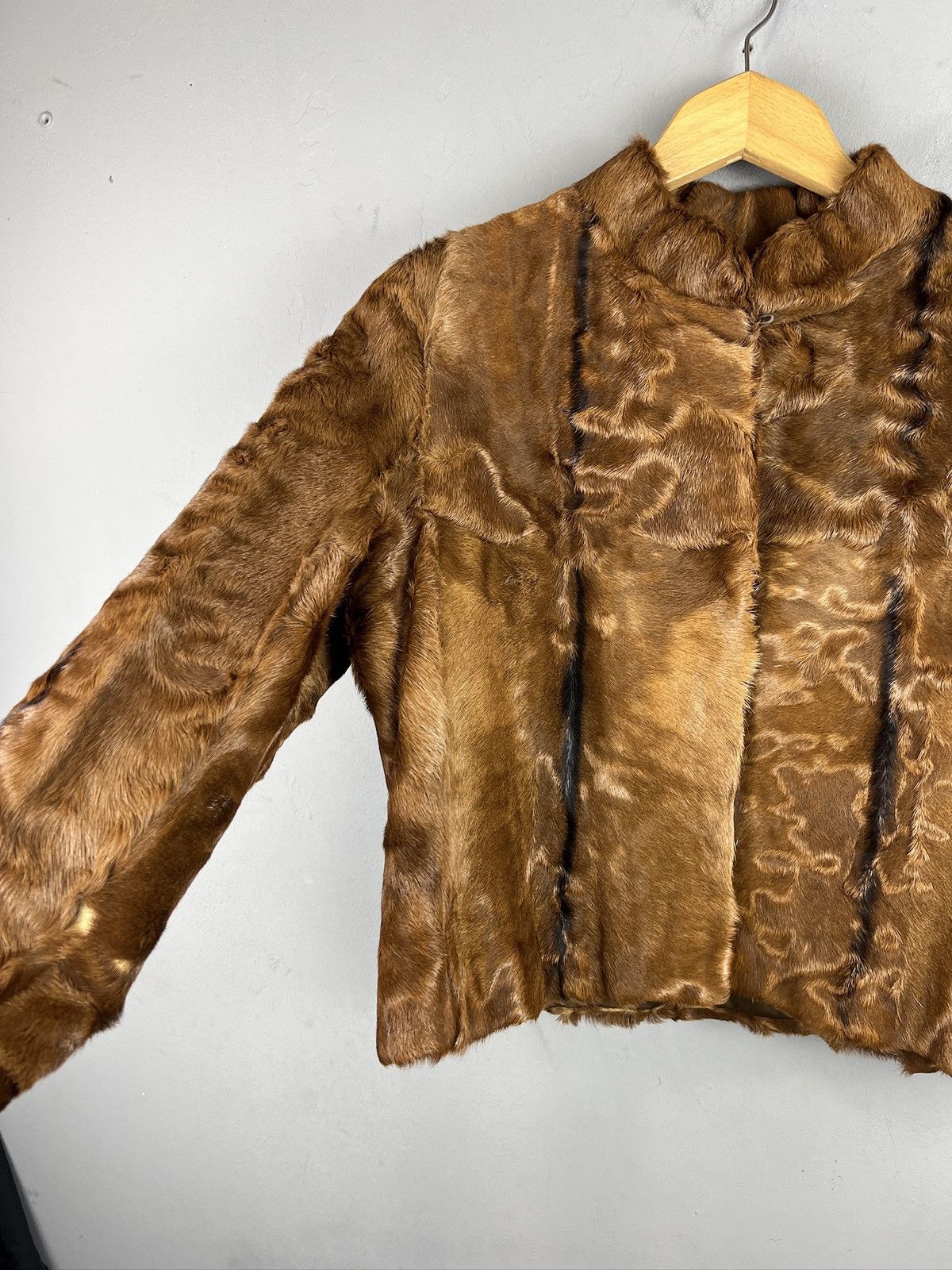 Vintage Vintage Natural Short Fur Coat Size M / US 6-8 / IT 42-44 - 8 Thumbnail