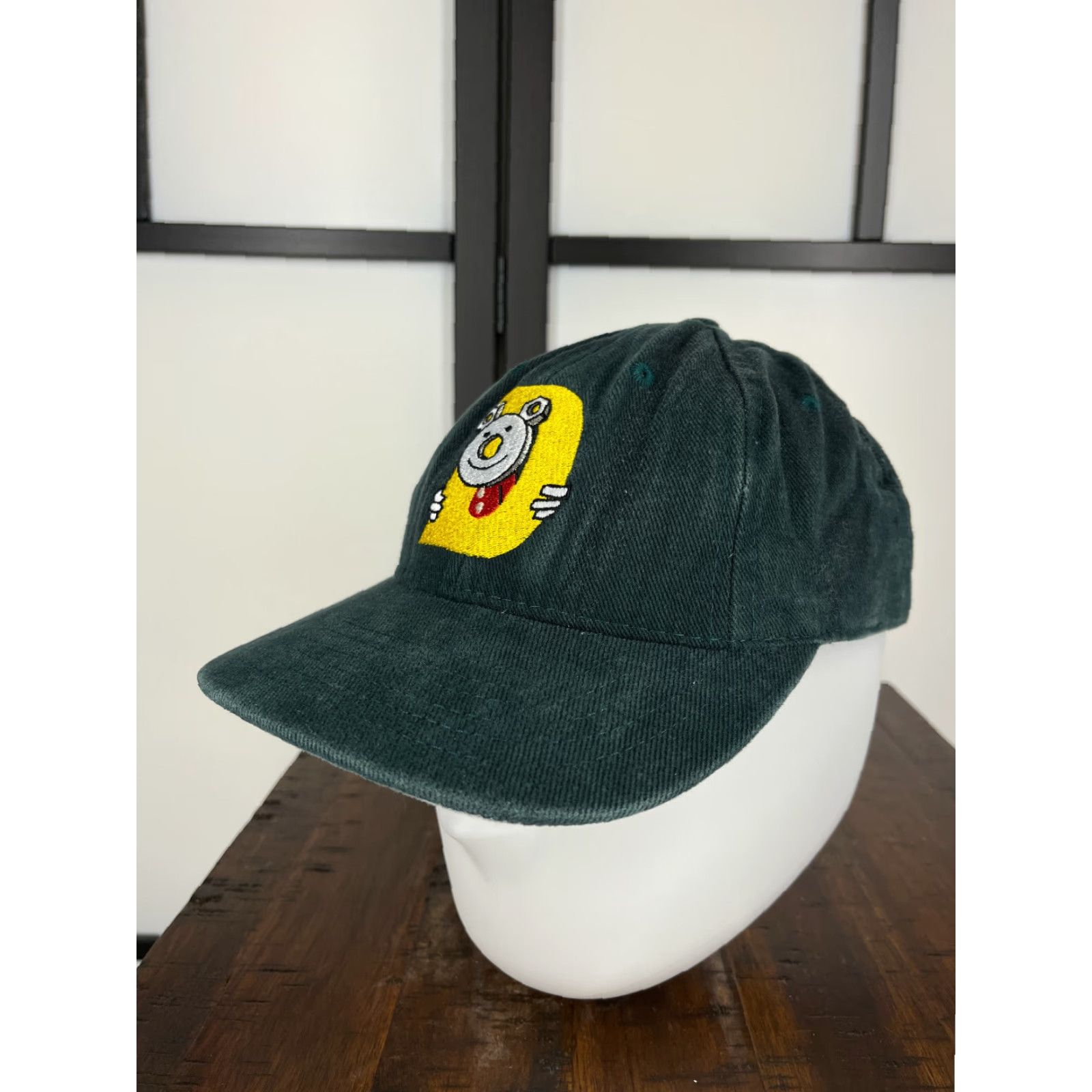 CO VINTAGE LH Dottie Hat Cap Snap Back Adult Large Green Cotton Size ONE SIZE - 4 Thumbnail