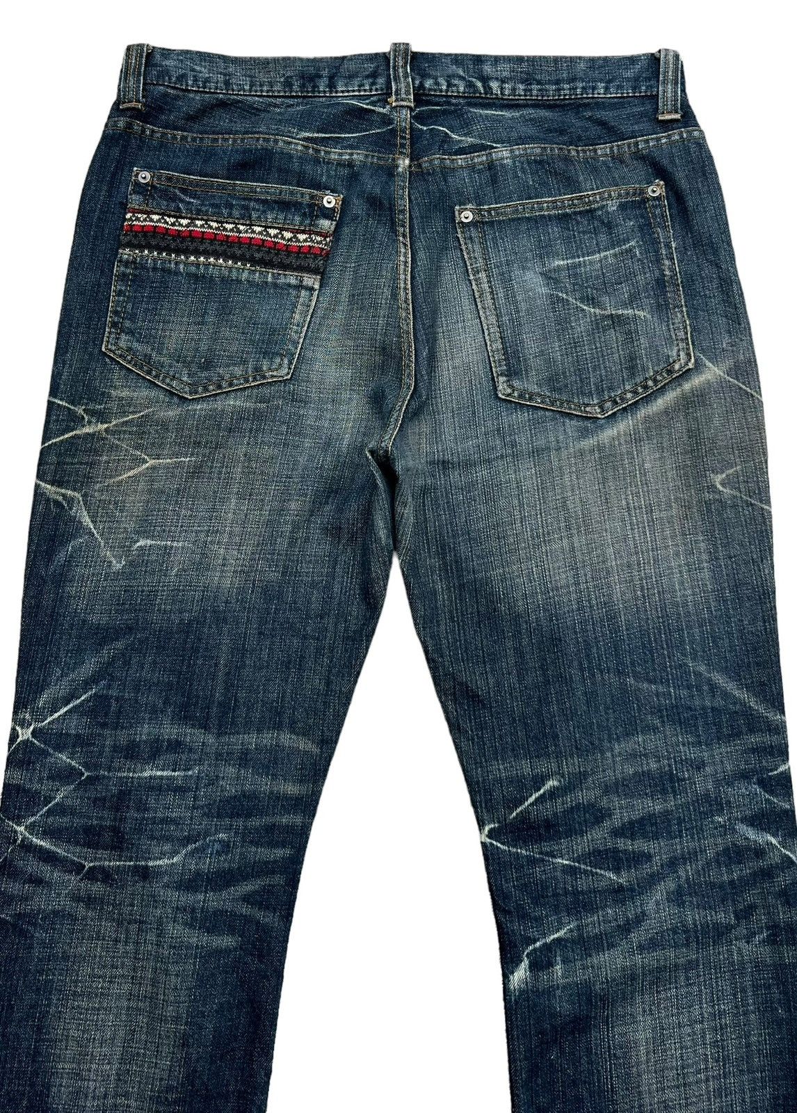 In The Attic In The Attic Gothic Straight Cut Denim Jeans 36x30 Size US 36 / EU 52 - 5 Thumbnail