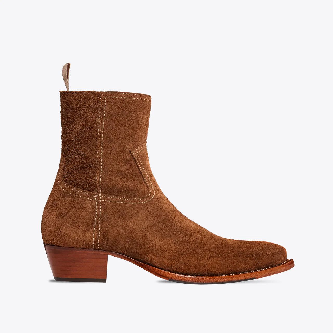 From the First Diego 45mm Side Zip Western Boots
