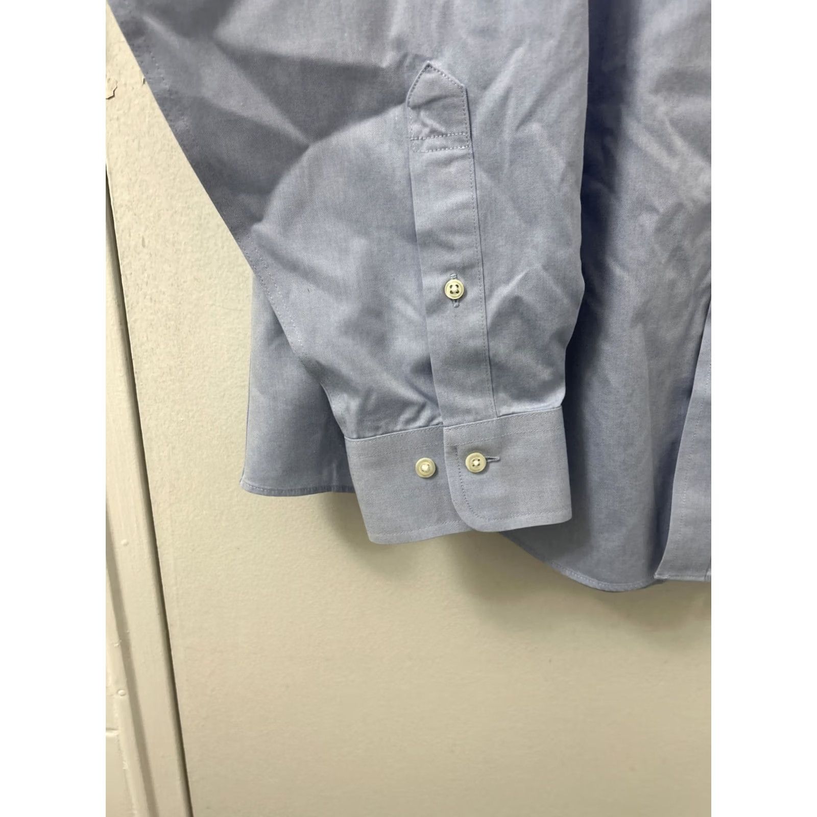 Brooks Brothers Brooks Brothers Regent Shirt Mens 16 4/5 Blue Oxford Button-Down L/S Non Iron Casual Size US L / EU 52-54 / 3 - 7 Thumbnail