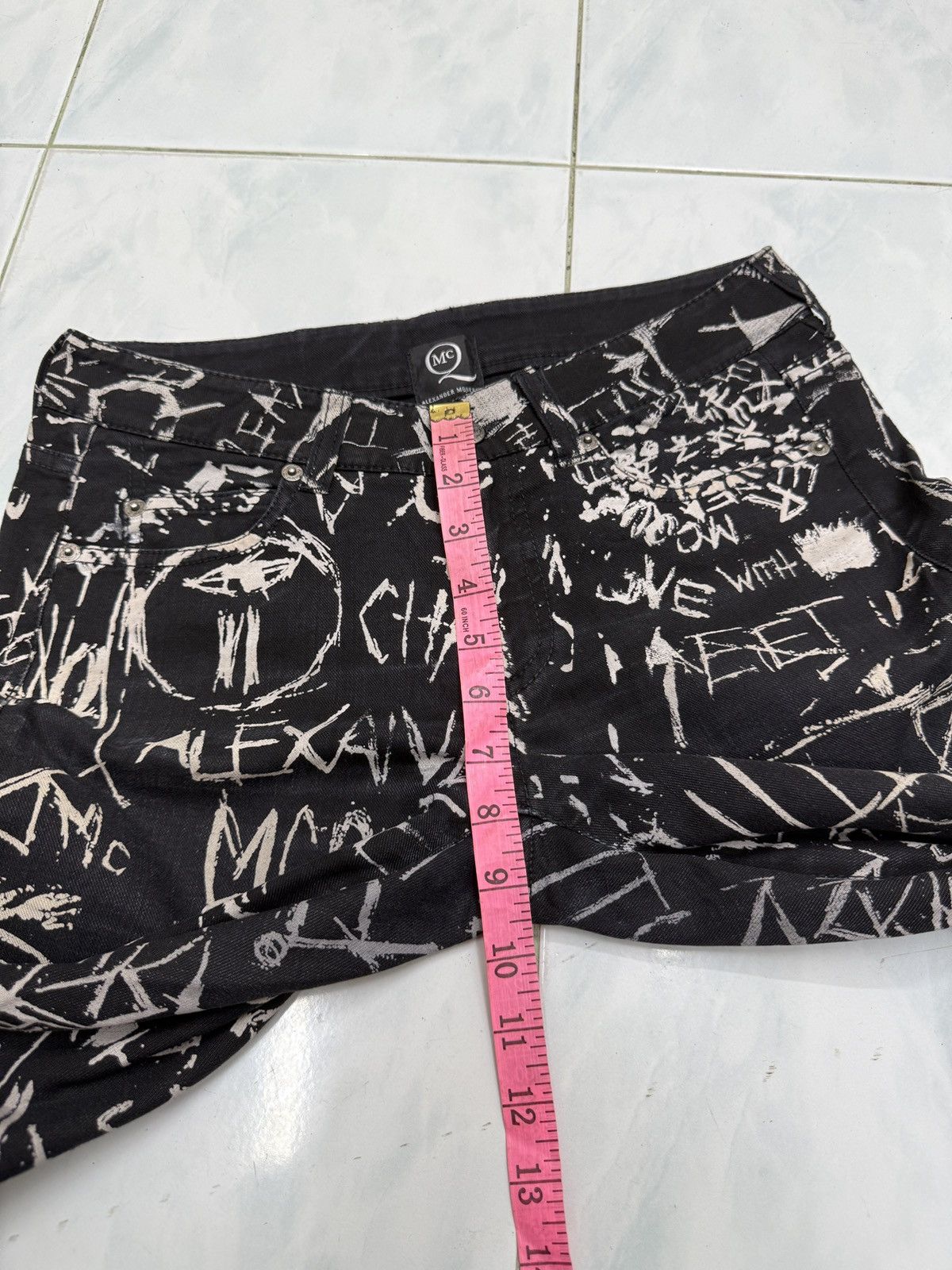 Alexander McQueen 🔥🔥🔥ARCHIVE ALEXANDER MCQUEEN PUNK PANTS Size US 29 - 21 Thumbnail