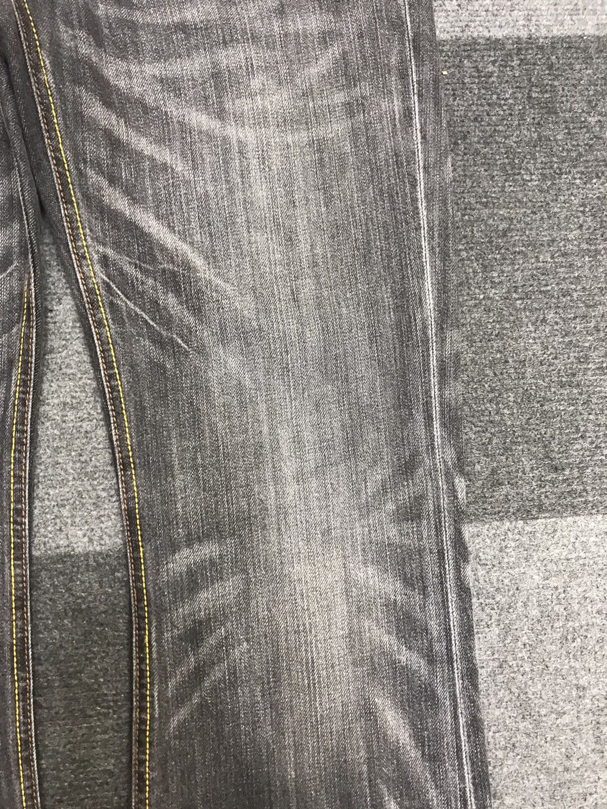 Japanese Brand 💥FLARE💥Archival RushHour Japan Black Stone Wash Denim F168 Size US 32 / EU 48 - 5 Thumbnail