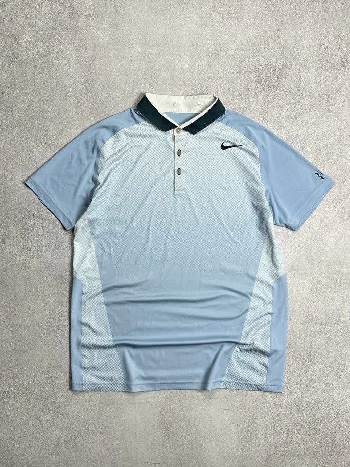 Nike × Vintage VINTAGE NIKE PREMIER RF FEDERER SHANGHAI 2013 POLO XL Size US L / EU 52-54 / 3 - 1 Thumbnail