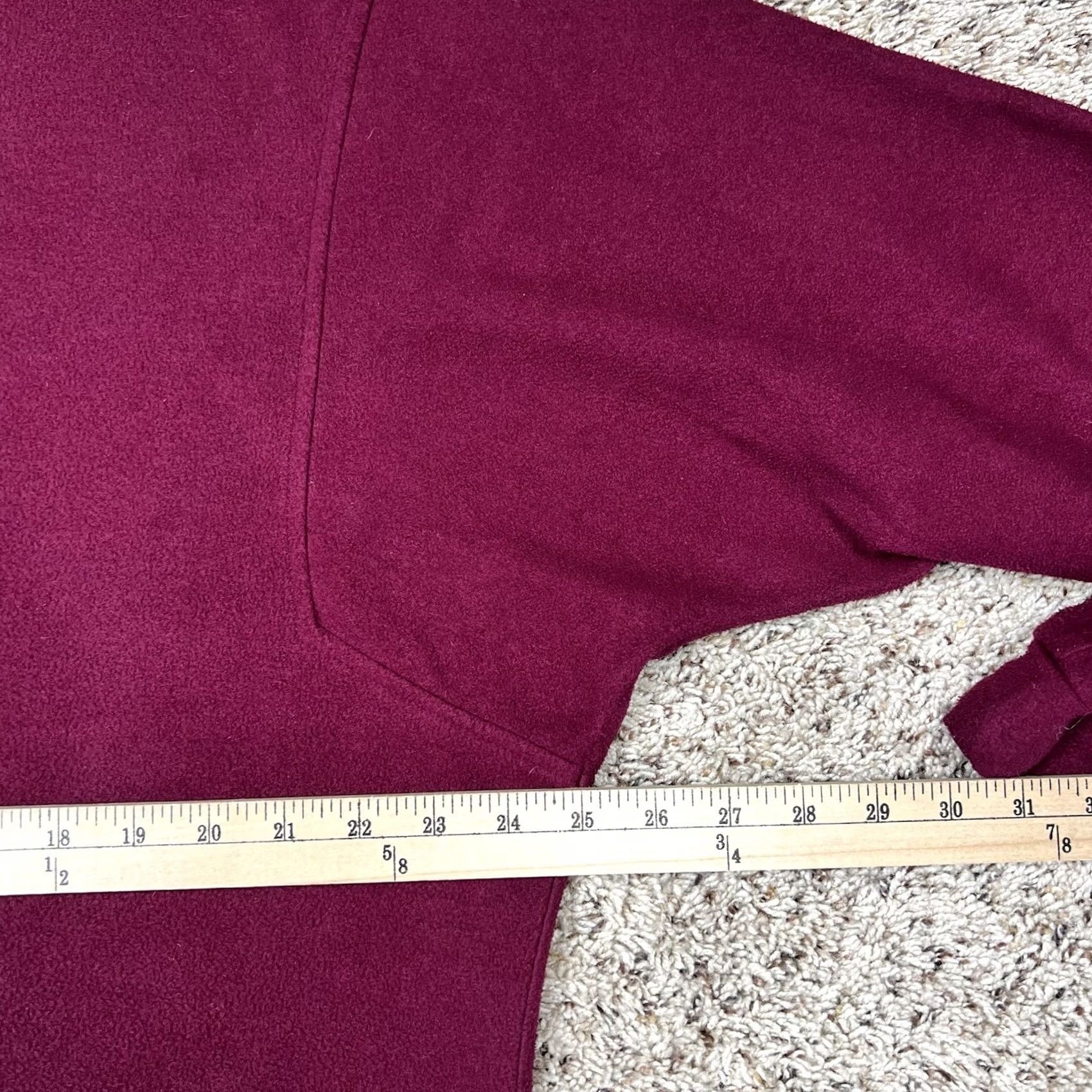Vintage VINTAGE Travel Smith Sweatshirt Mens XL V-Neck Burgundy Fleece Embroidered Logo USA 90s Size US XL / EU 56 / 4 - 7 Thumbnail