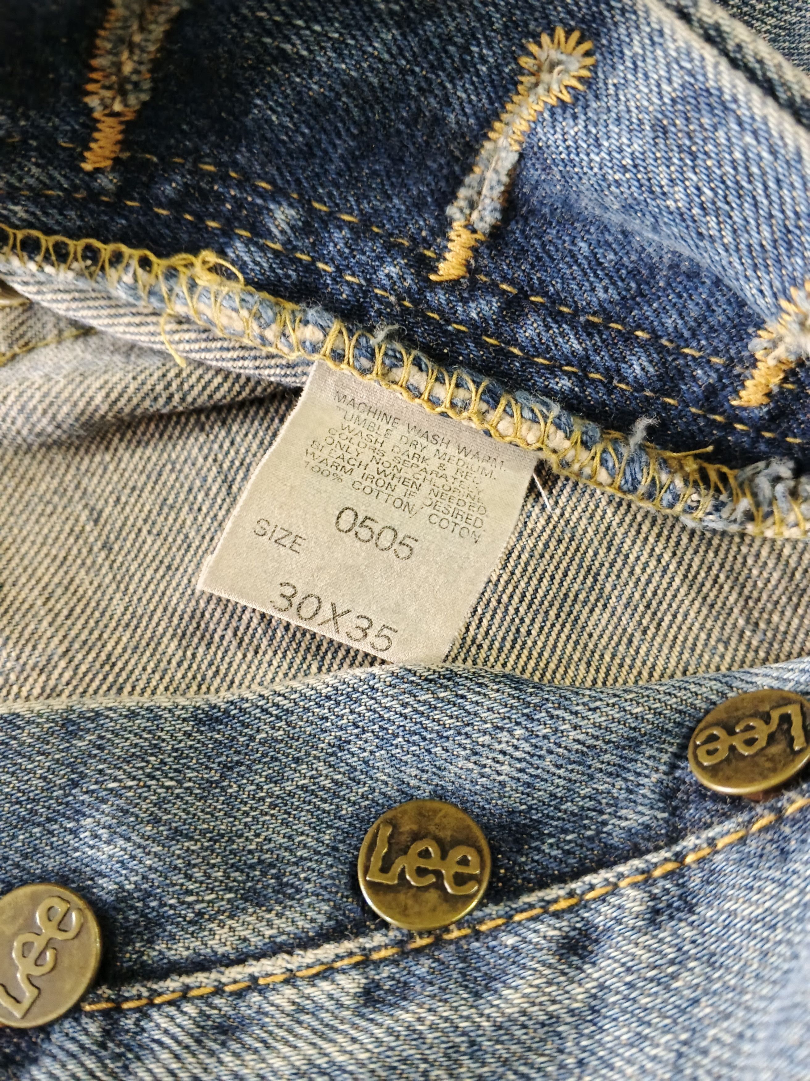 Lee Vintage Lee Riders Size US 30 / EU 46 - 4 Thumbnail