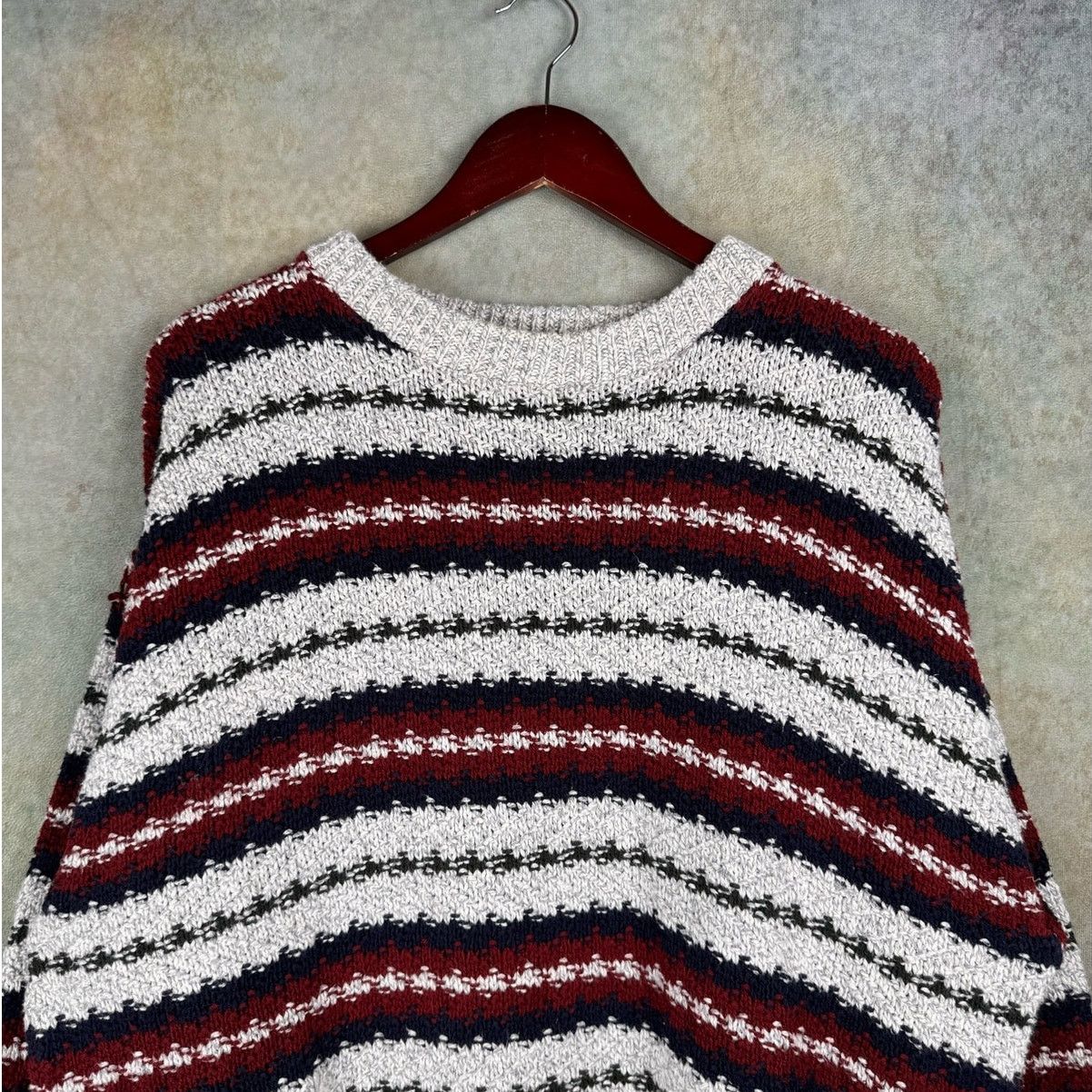 Fieldmaster × Vintage VTG 80s Fieldmaster Striped Knit Sweater Mens Sz L Pullover Size US L / EU 52-54 / 3 - 4 Thumbnail