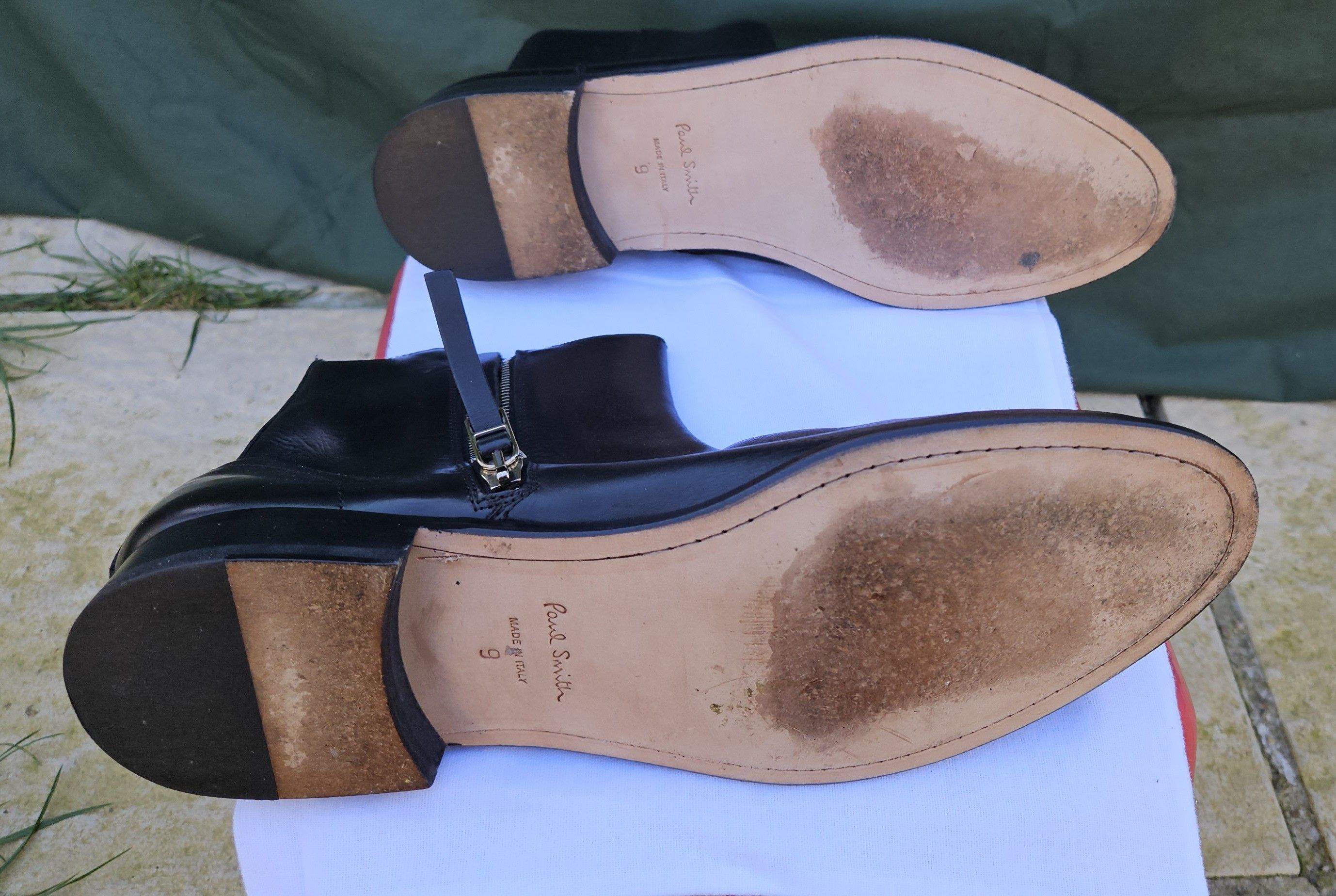 Paul Smith Paul Smith black leather zip Chelsea boots *new* Size US 10 / EU 43 - 6 Thumbnail