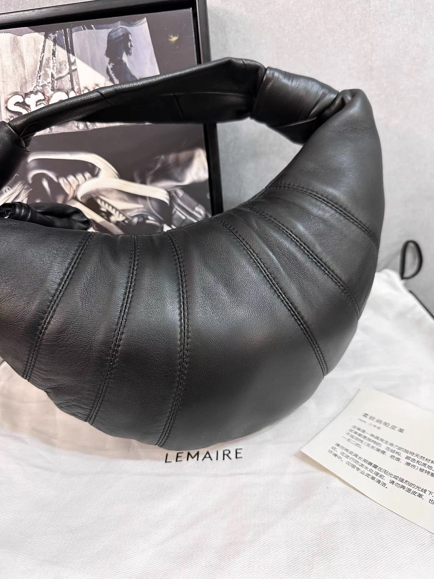 Lemaire Lemaire Mini Fortune Croissant Bag K34 Size ONE SIZE - 8 Thumbnail