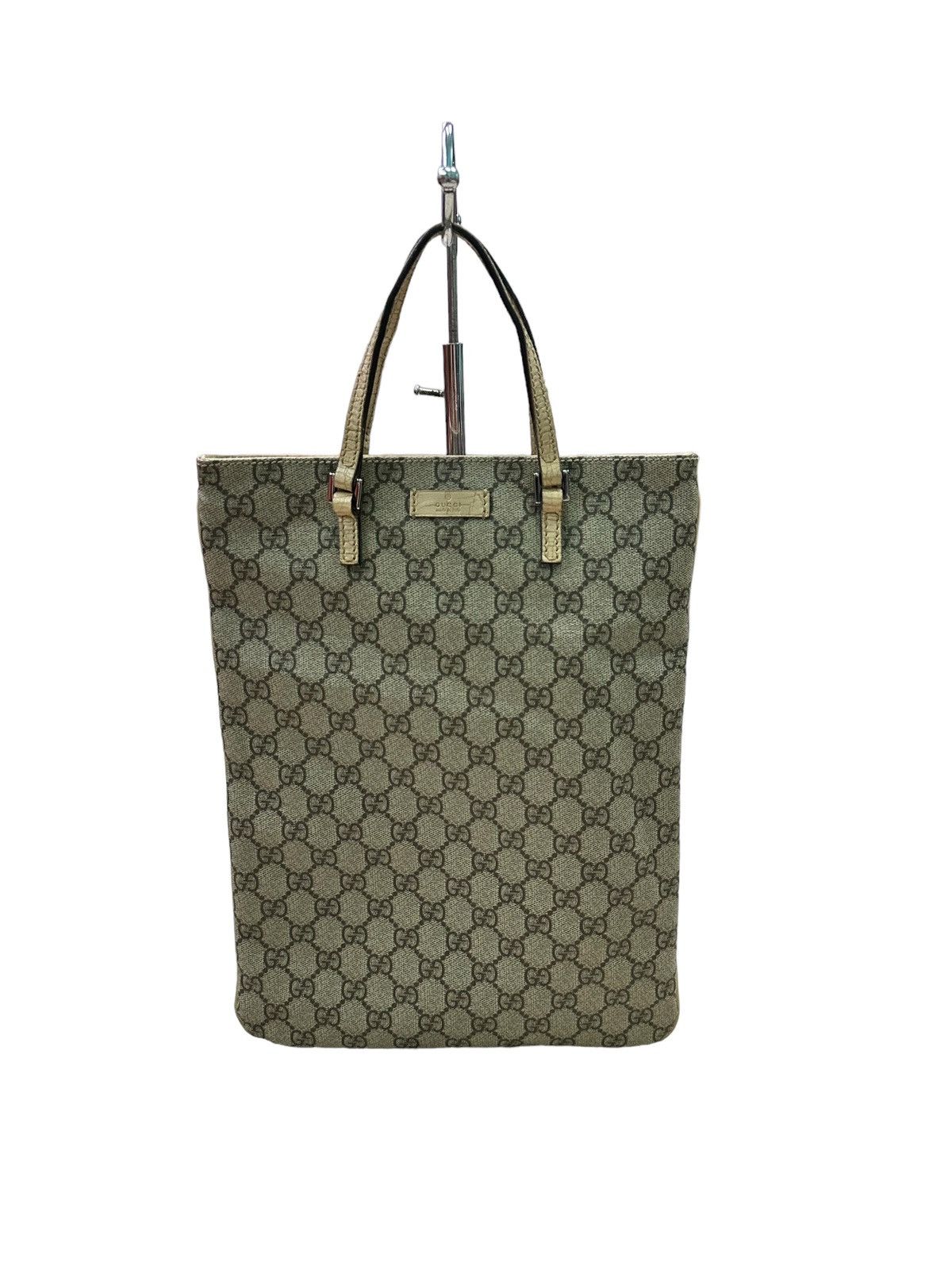 Authentic Gucci GG Small Tote Bag in Brown, Women's