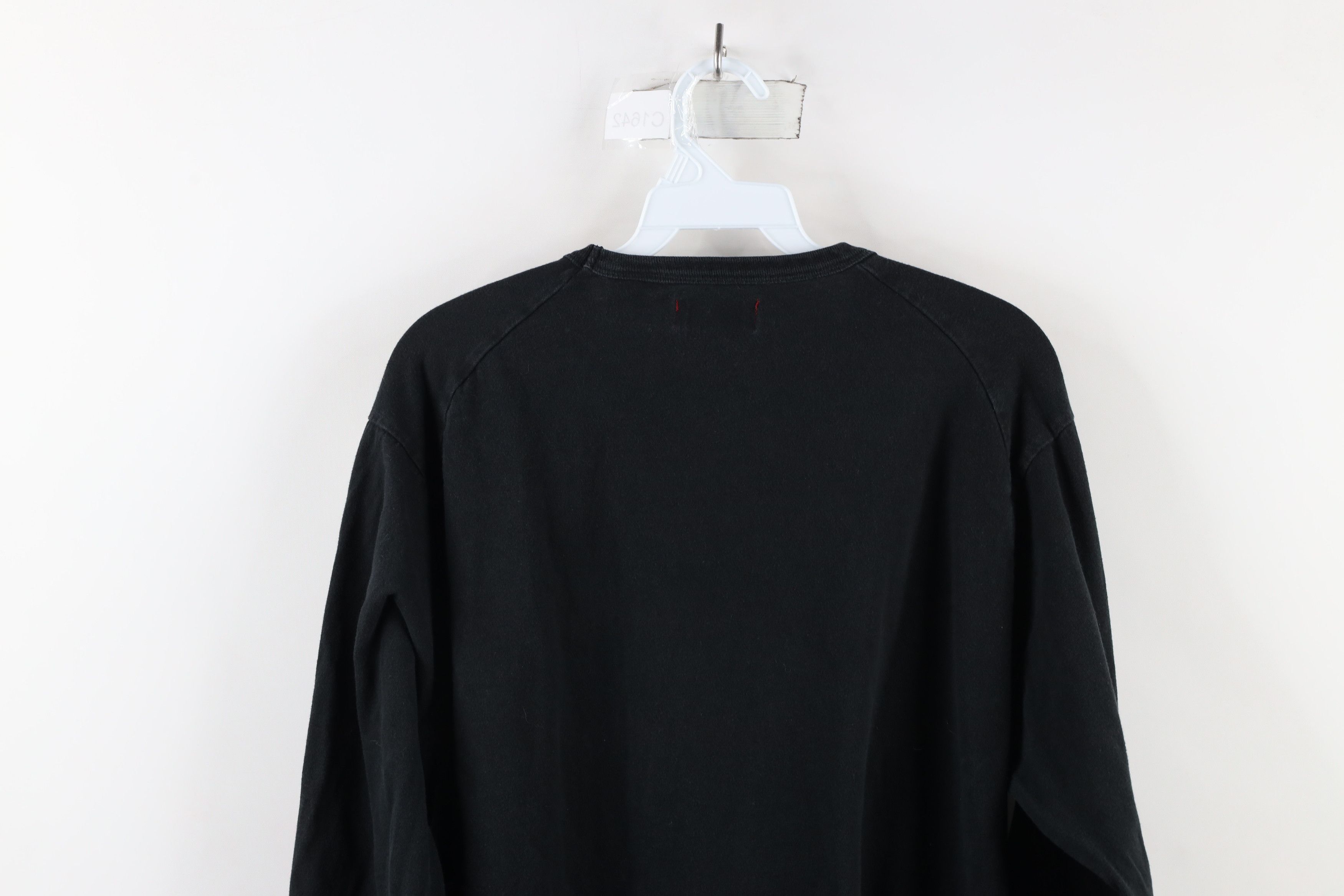 Gap × Vintage Vintage Y2K 2002 Gap Racing Long Sleeve T-Shirt Black Cotton Size US L / EU 52-54 / 3 - 9 Thumbnail