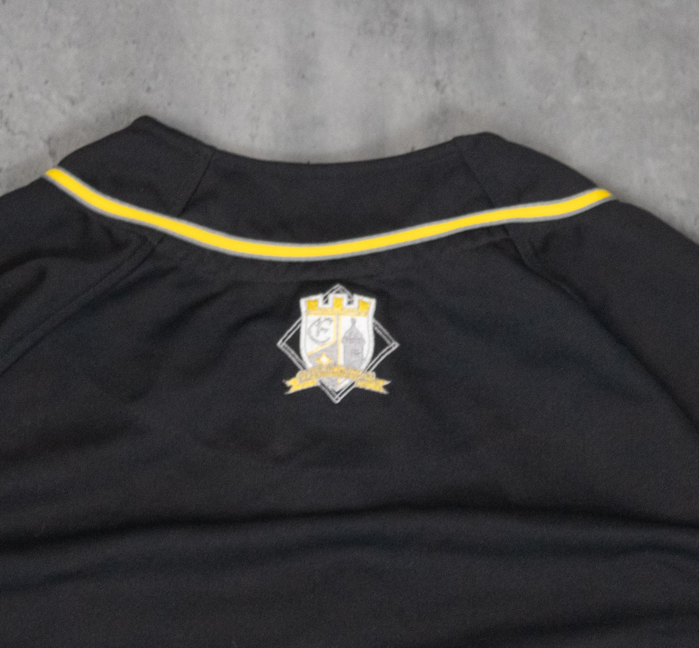 Vintage Y2K 2000's ECO Wisco Black Short Seleeve Base Ball Jersey Size US L / EU 52-54 / 3 - 8 Thumbnail