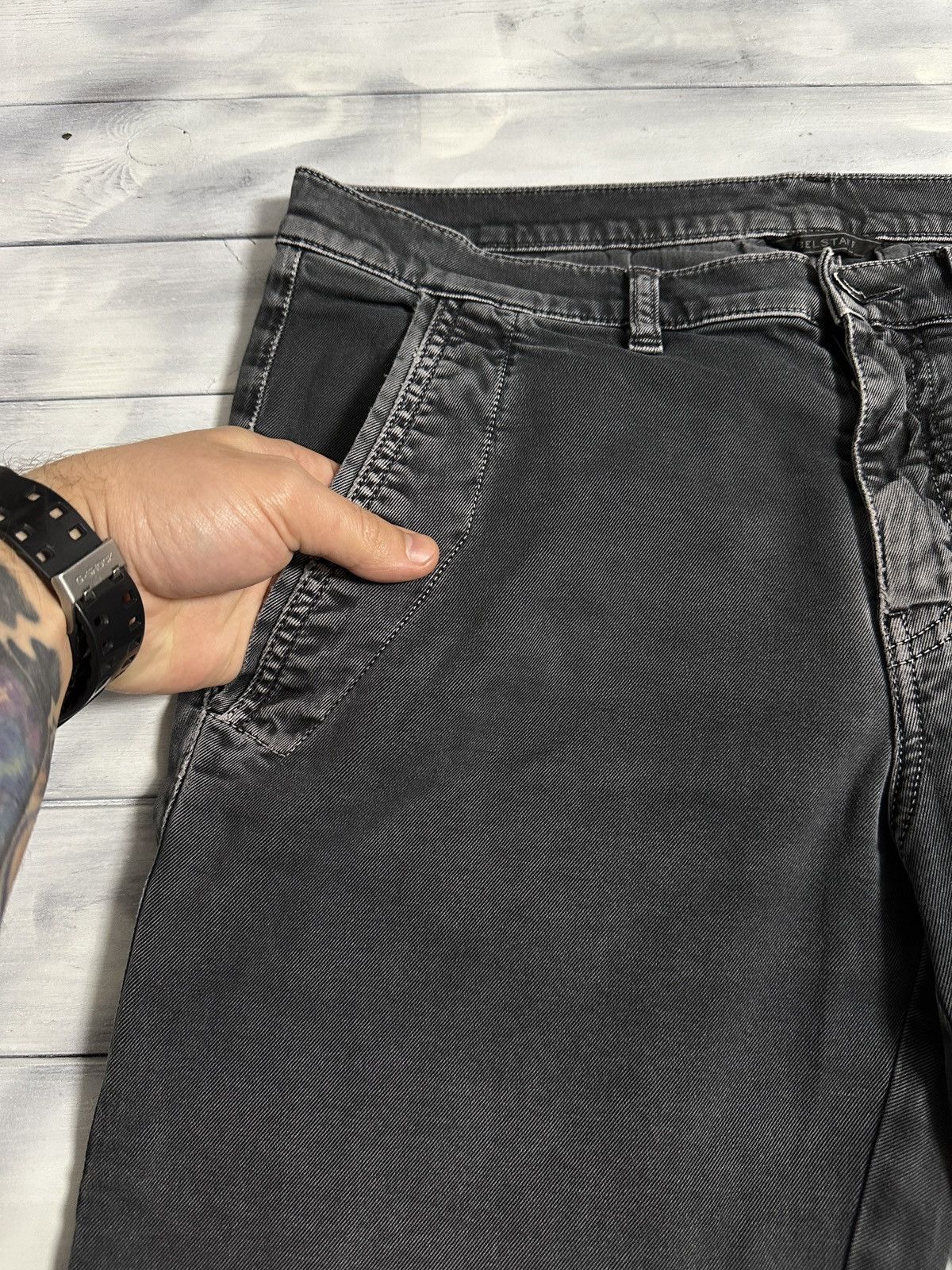Belstaff Rare Luxury Pants Belstaff Moto Avant-Garde style. Size US 33 - 4 Thumbnail