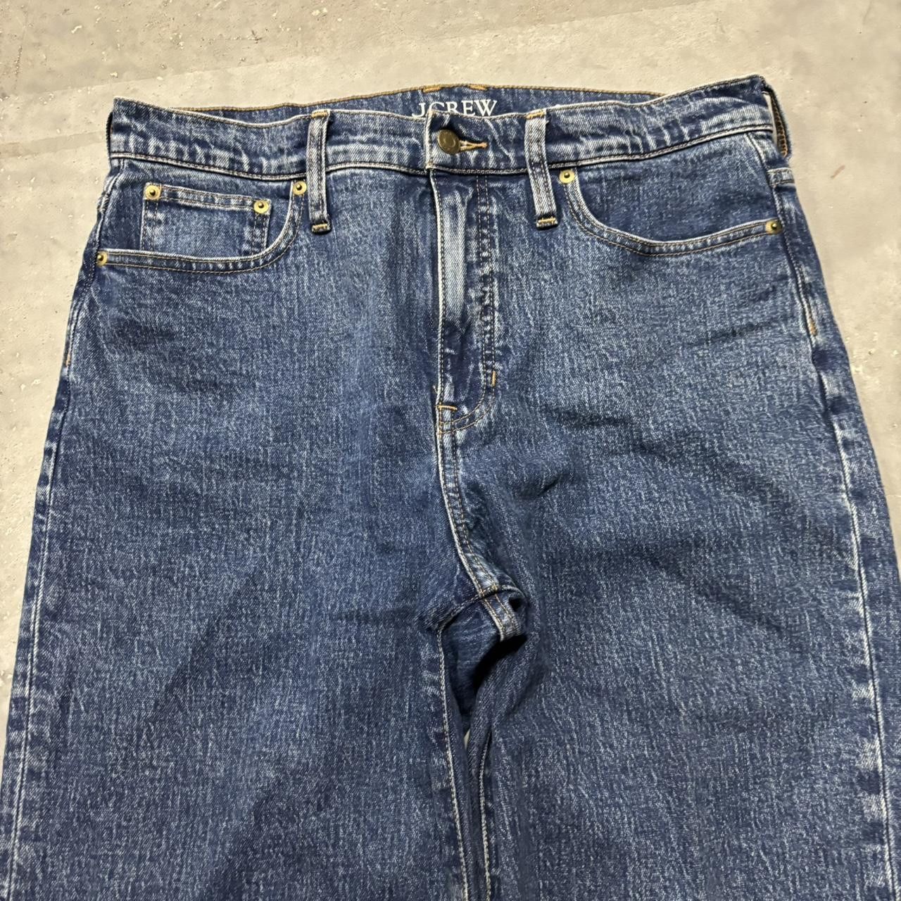 Japanese Brand × Vintage Crazy Vintage Y2K/2000s Baggy Dark Wash Grunge Denim Jeans! Size US 33 - 5 Thumbnail