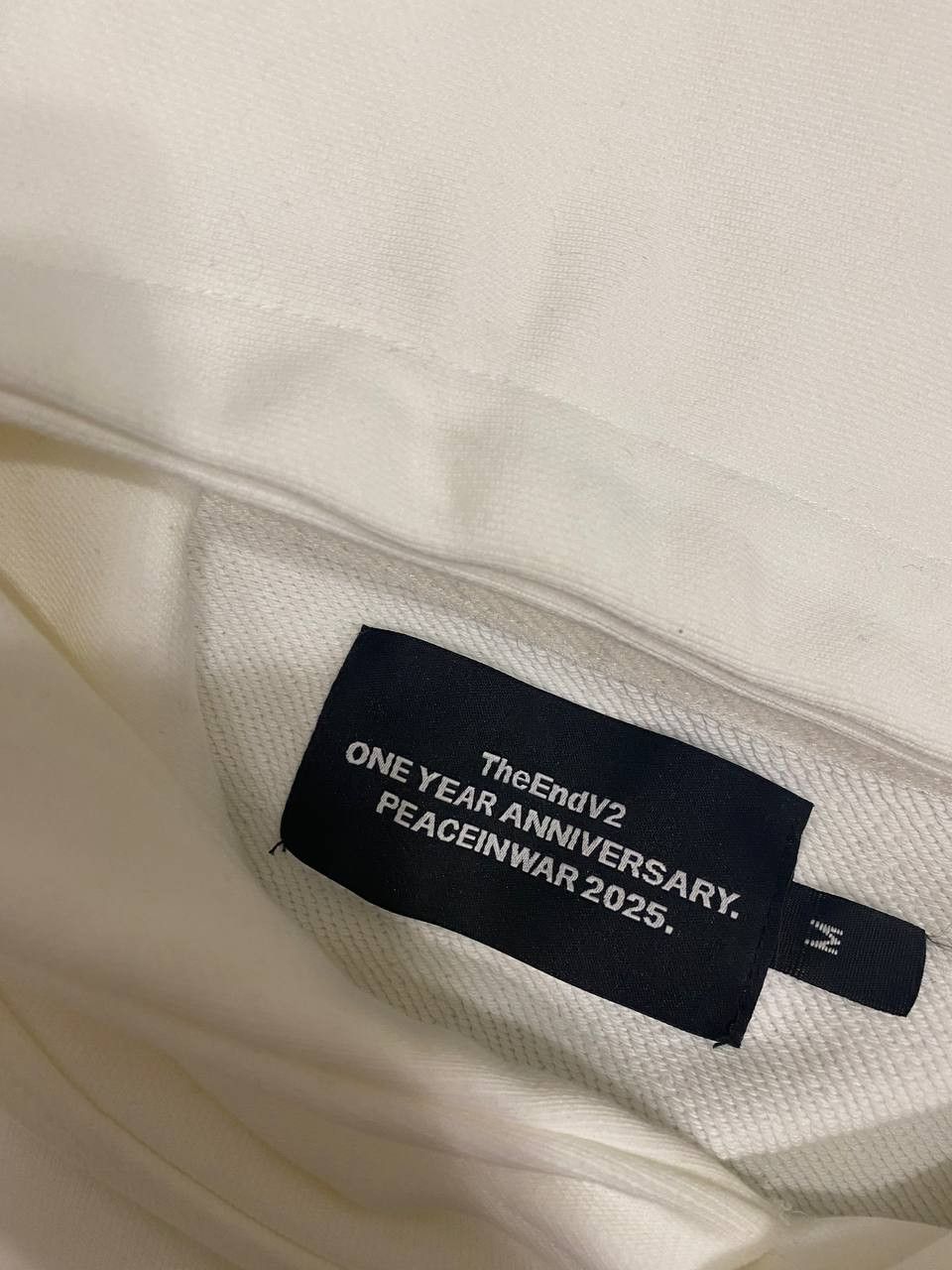 Peaceinwar Japan White Hoodie
