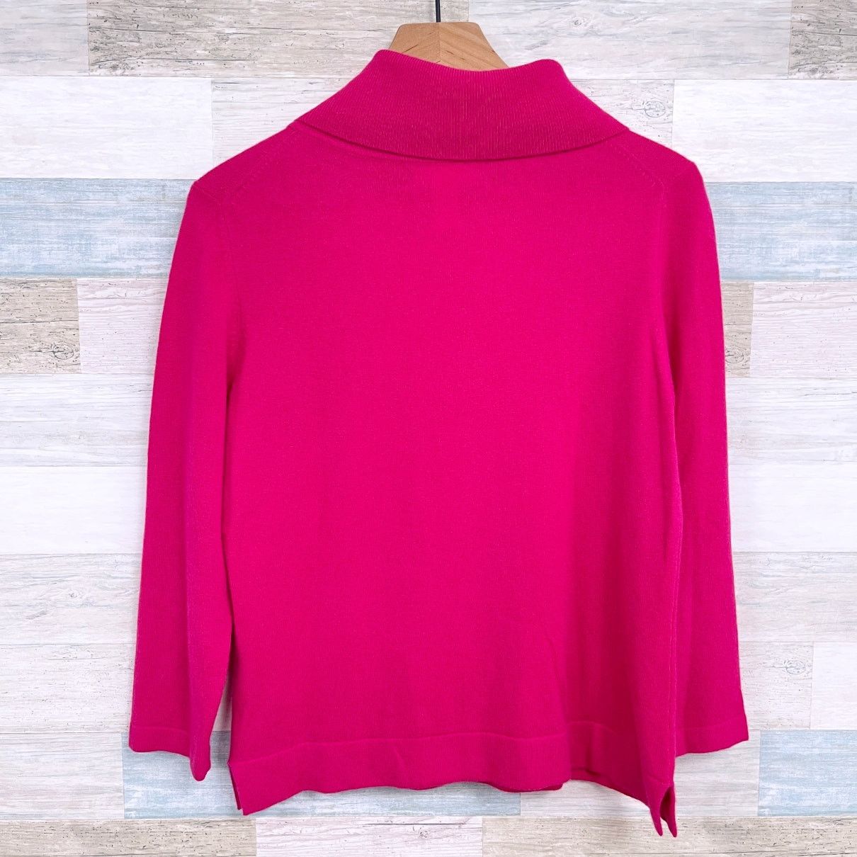 Jones New York Jones New York Cashmere Side Button Sweater Pink Womens M Size M / US 6-8 / IT 42-44 - 3 Thumbnail