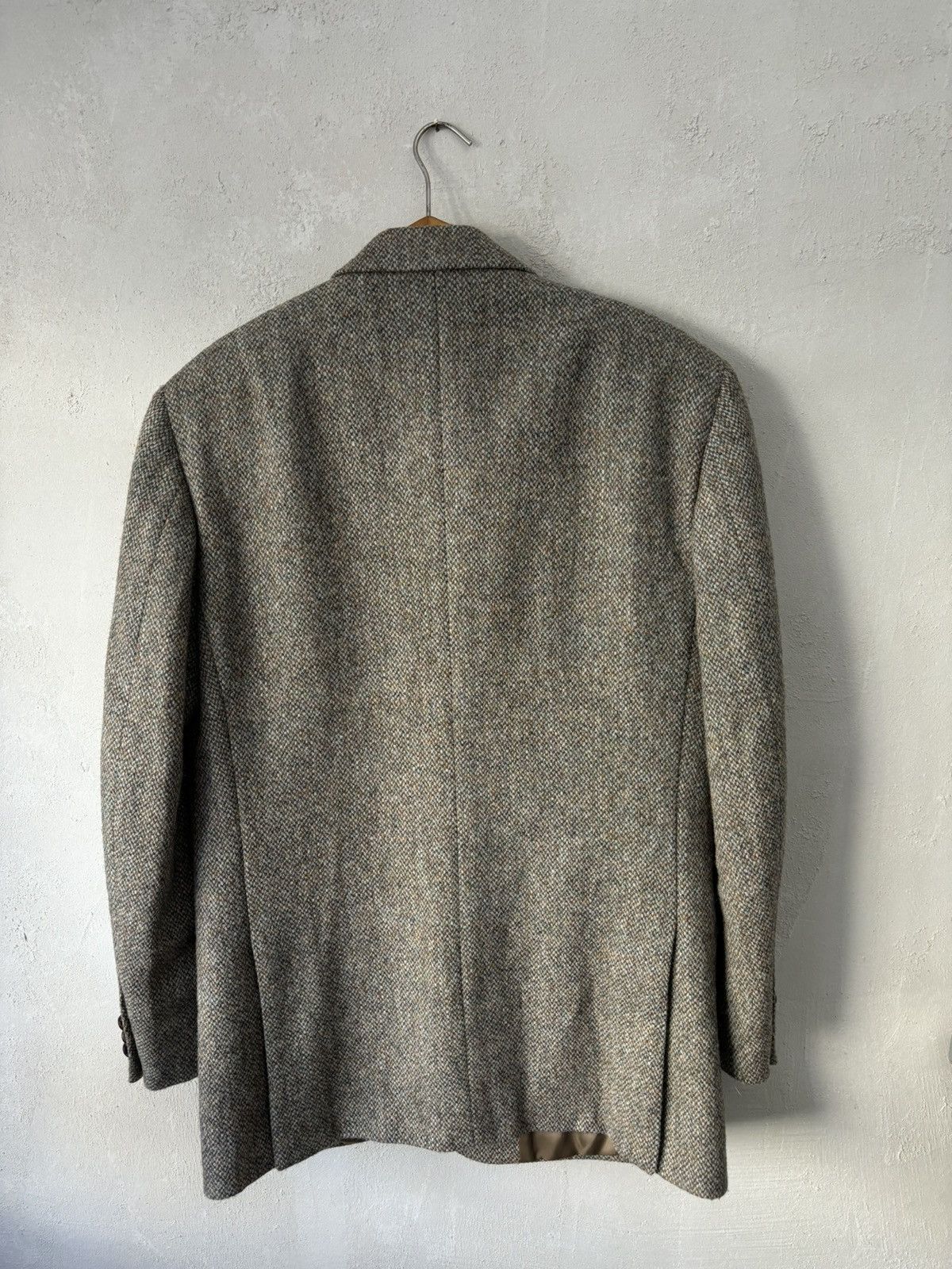 Harris Tweed Vintage 80s Harris Tweed Blazer Size 42R - 9 Thumbnail