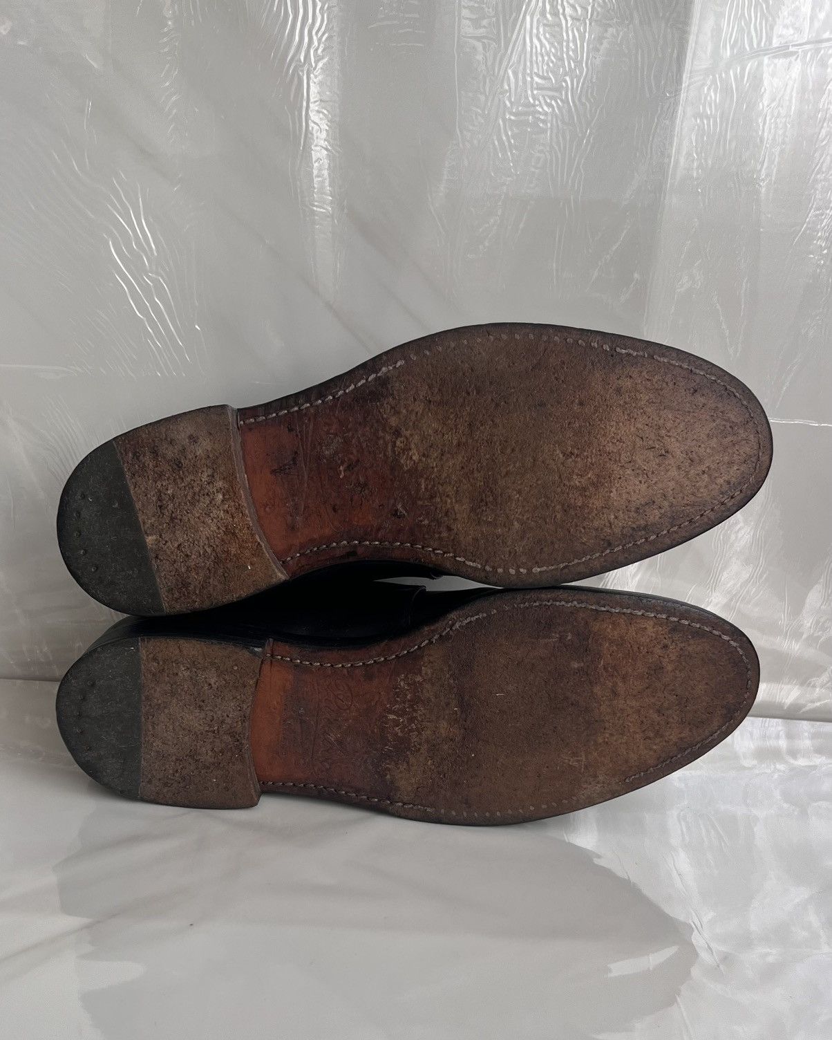 Paraboot Paraboot black leather single monk strap Dress shoes Size US 9 / EU 42 - 10 Thumbnail