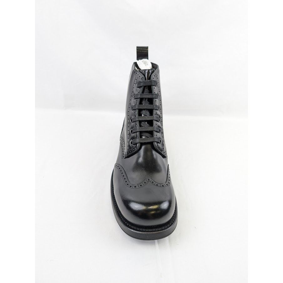 Bottega Veneta o1rshd1 Q:2 / Gloss Vinyl Wardrobe Ankle Boots in Black Size US 11 / EU 44 - 7 Thumbnail