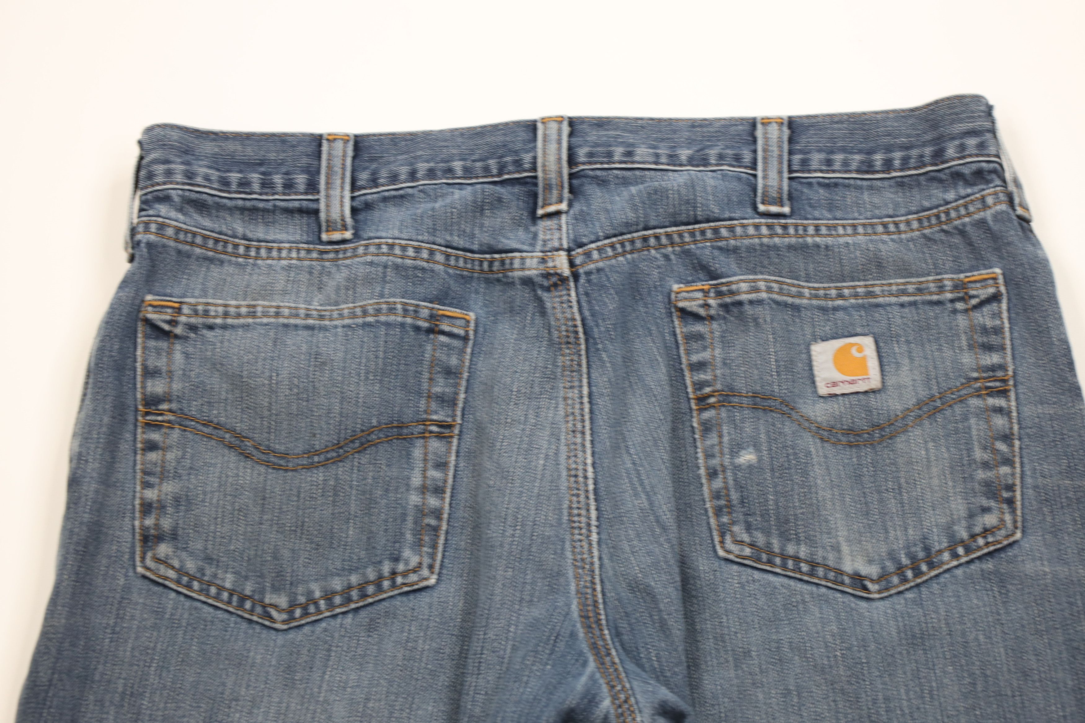 Carhartt Vintage Y2K Carhartt Relaxed Fit Wide Leg Denim Jeans Blue Size US 36 / EU 52 - 11 Thumbnail