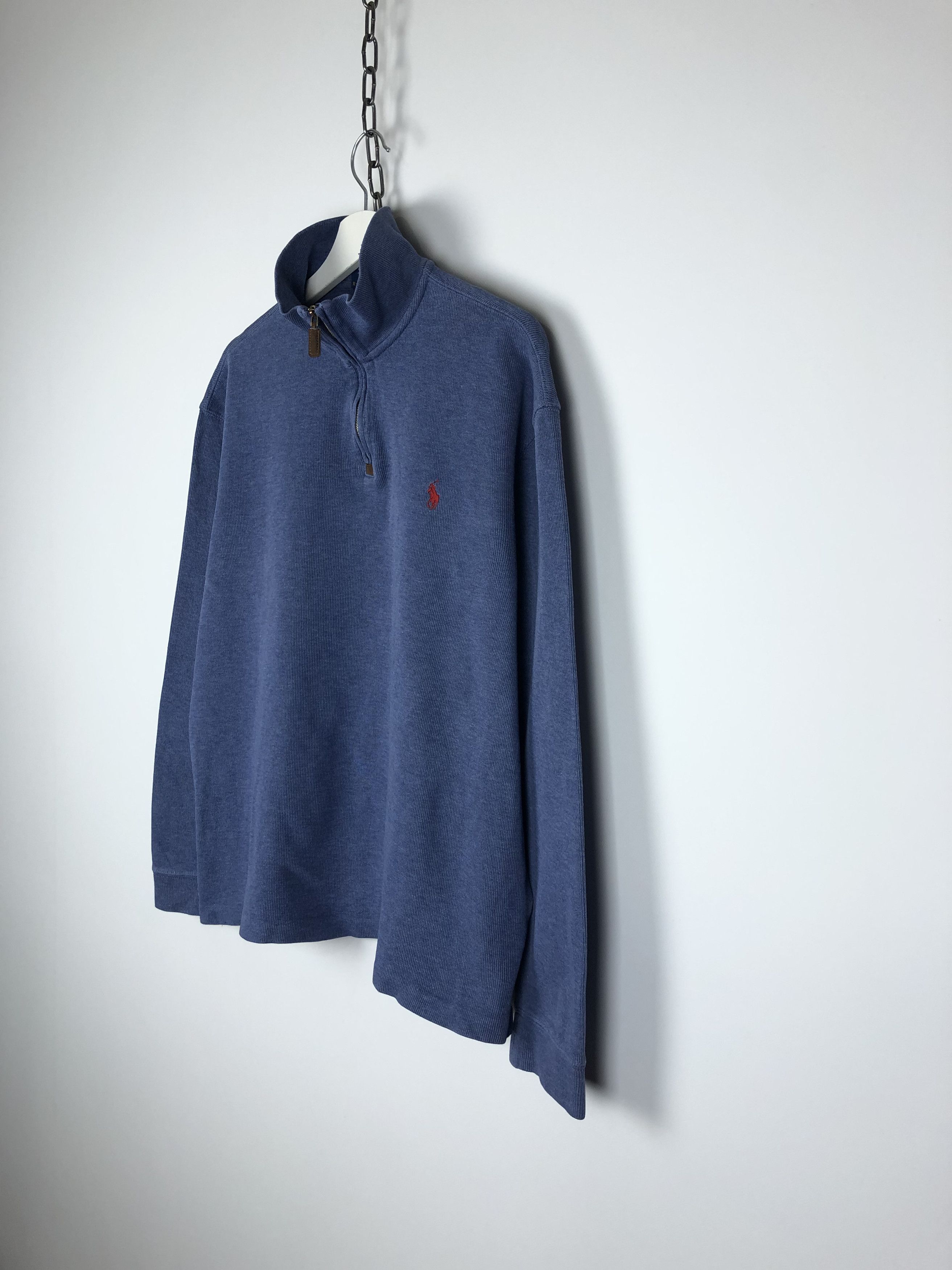 Polo Ralph Lauren Polo Ralph Lauren 1/4 Zip Sweatshirt Pullover Small Logo L Size US L / EU 52-54 / 3 - 5 Thumbnail