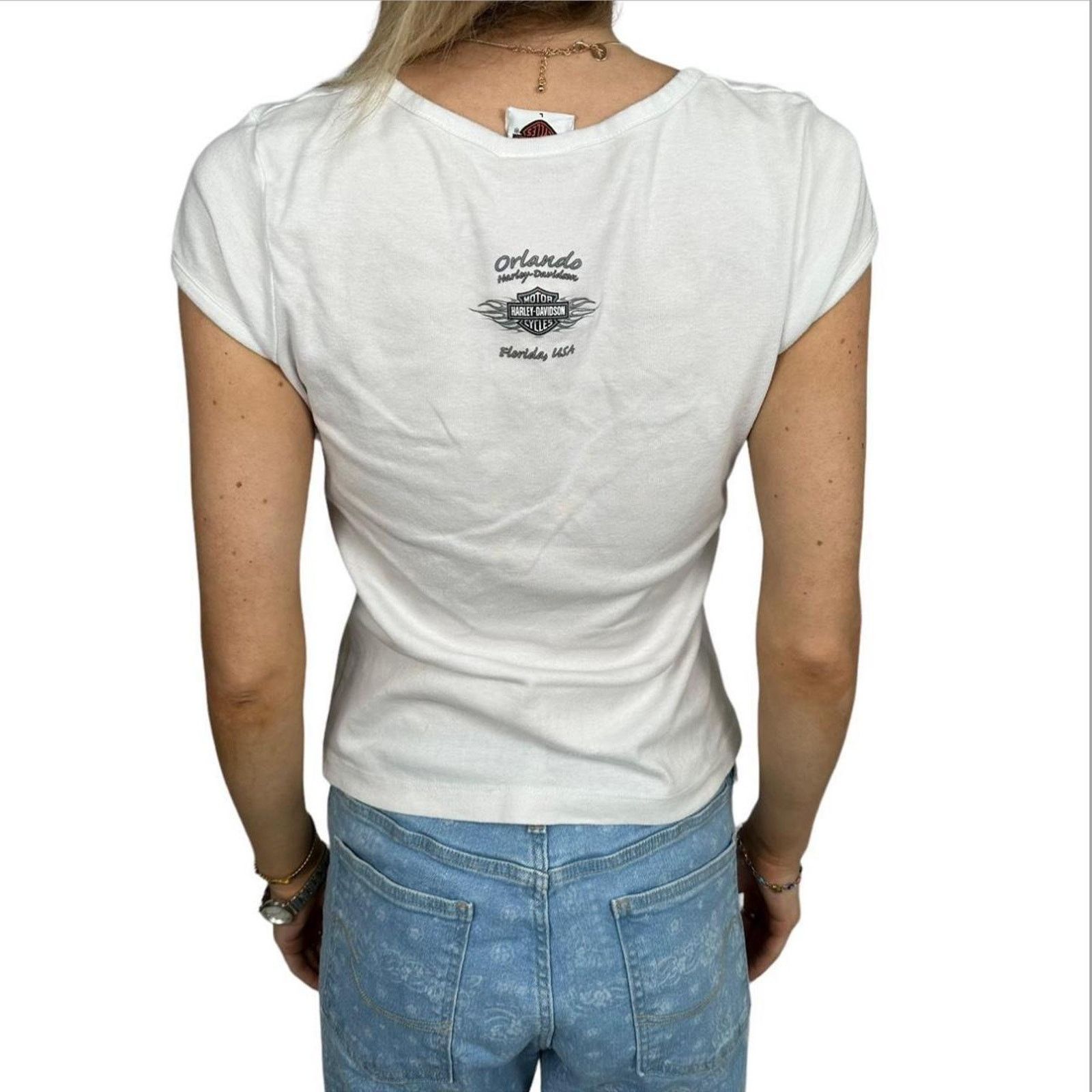 Harley Davidson Vintage womens harley davidson tee Size L / US 10 / IT 46 - 3 Thumbnail