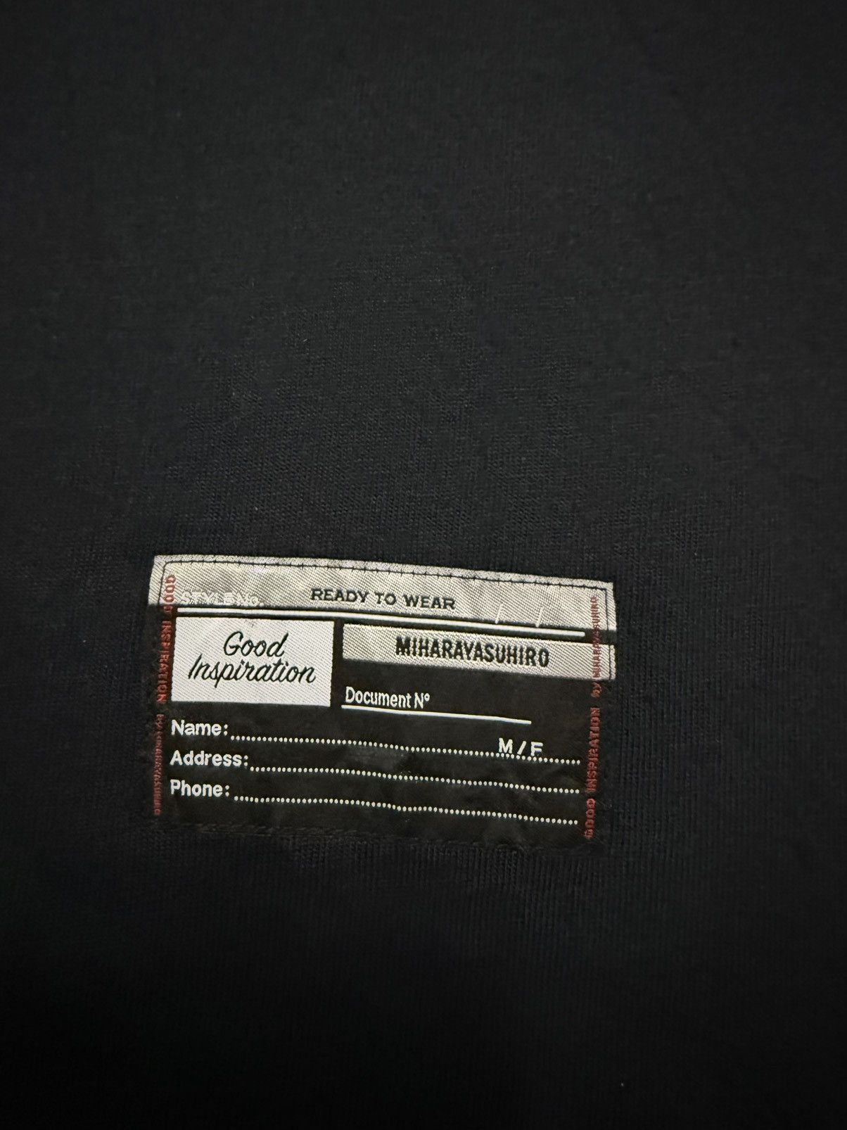 GU × Maison MIHARA YASUHIRO GU X MIHARAYASUHIRO good inspiration Tshirt Size US XL / EU 56 / 4 - 6 Thumbnail