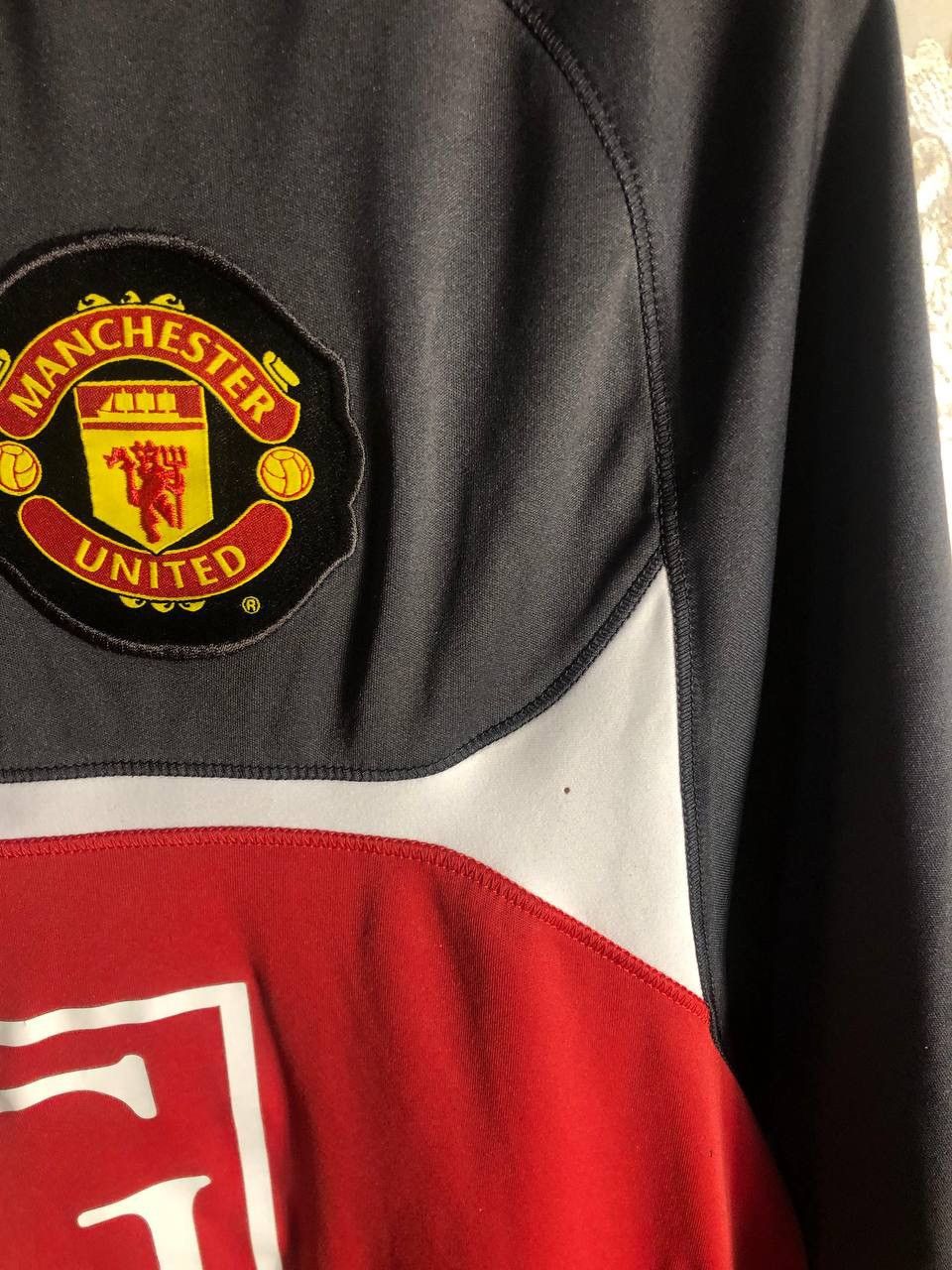 Nike × Vintage VERY RARE NIKE FC MANCHESTER UNITED ENGLAND SOCCER JERSEY Size US L / EU 52-54 / 3 - 4 Thumbnail