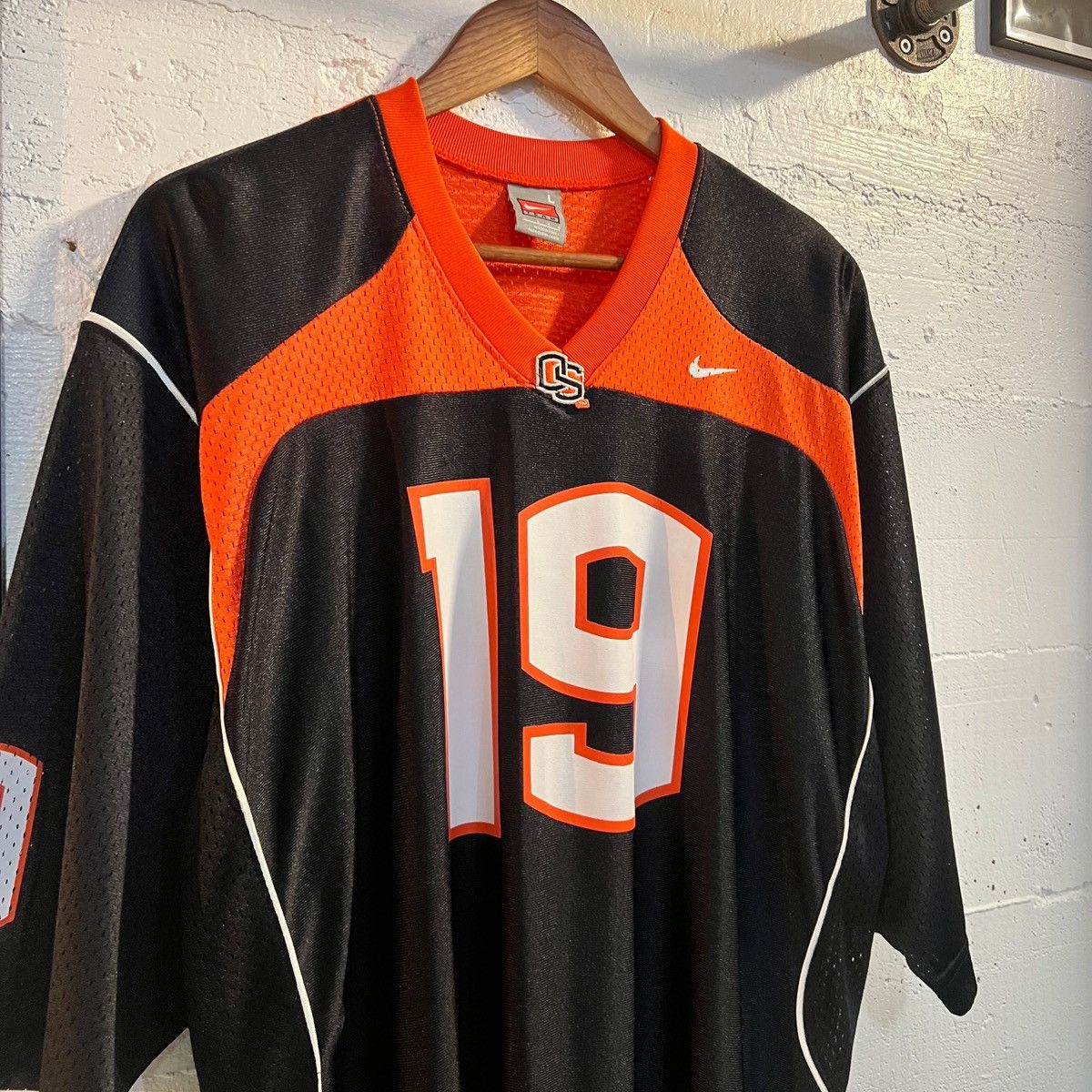 Nike Vintage Y2K Nike OSU ‘#19’ Mesh Football Jersey Size US L / EU 52-54 / 3 - 4 Thumbnail