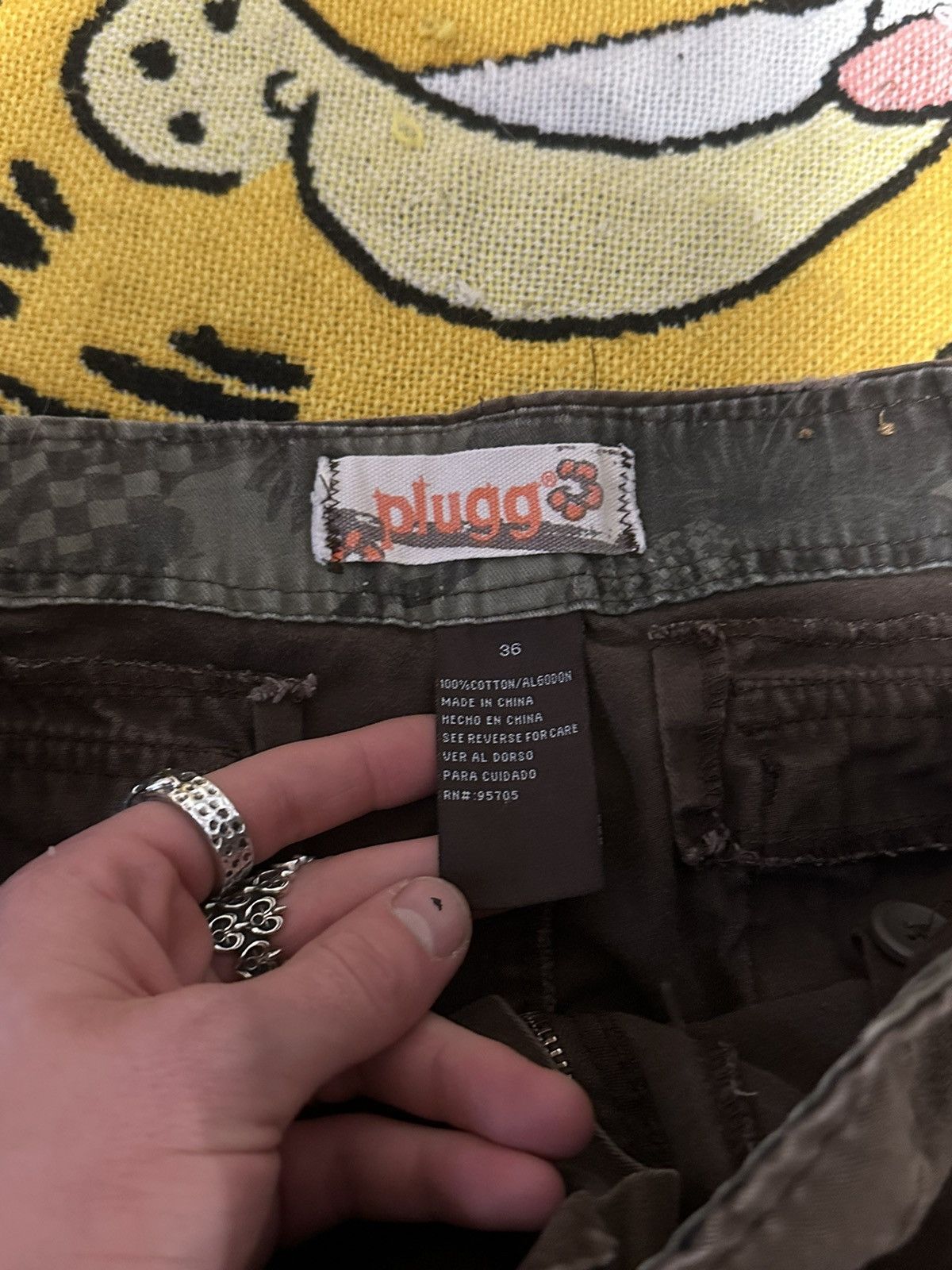 JNCO Vintage Y2K Plugg Cargo Shorts Size US 36 / EU 52 - 4 Thumbnail