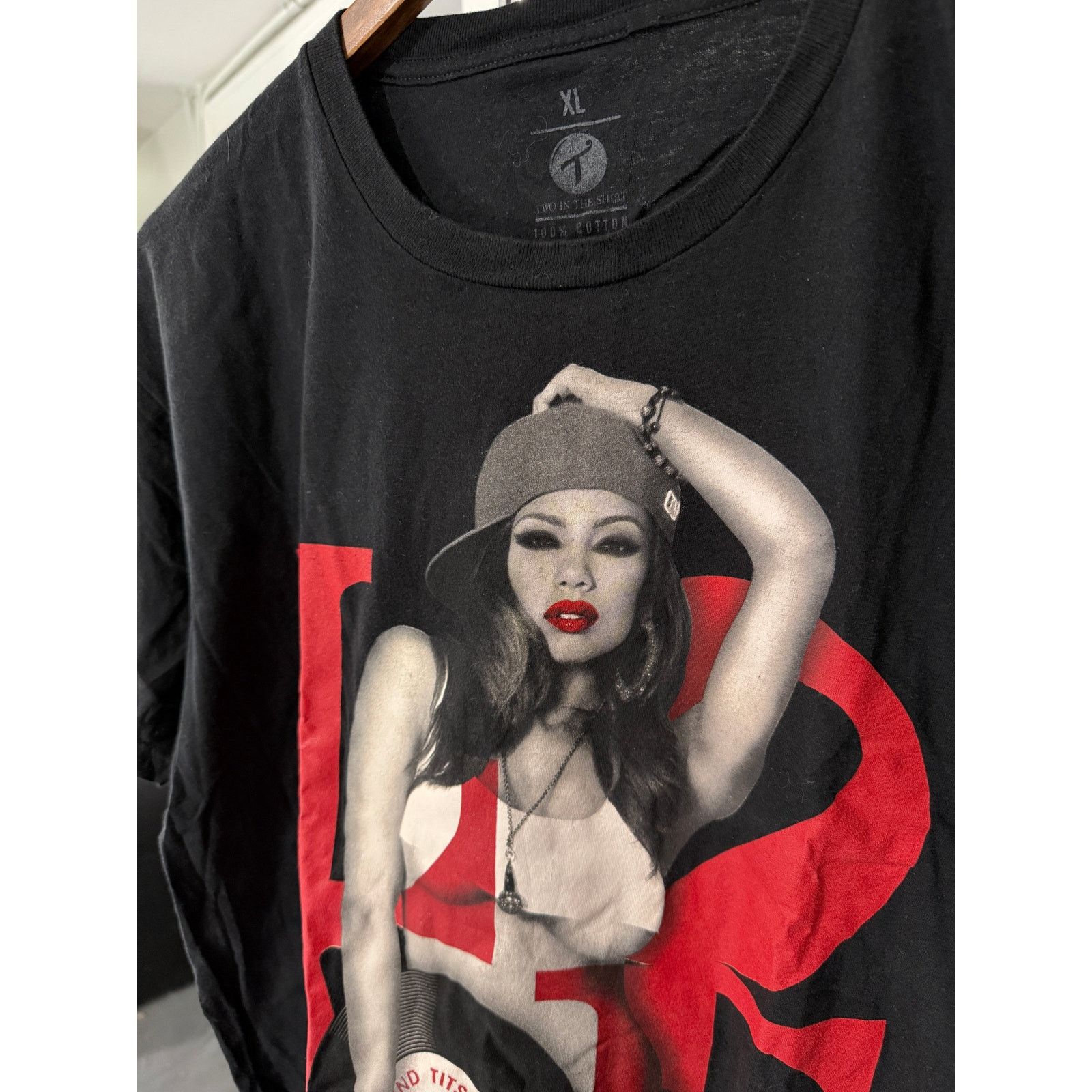 Two In The Shirt T.I.T.S two in the shirt Erica Mena Love shirt size XL rare Size US XL / EU 56 / 4 - 2 Thumbnail